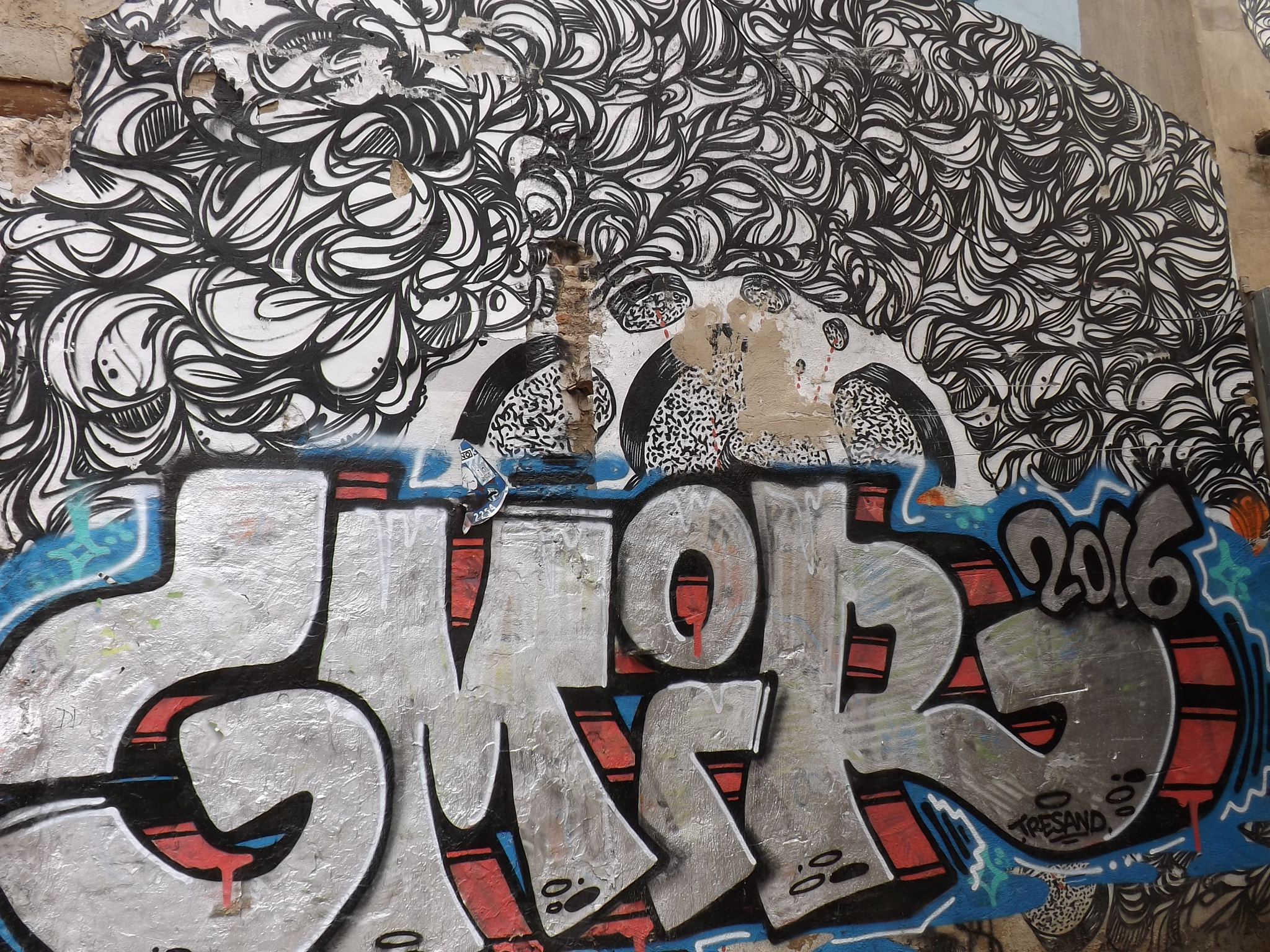 Fujifilm FinePix SL260 sample photo. Street art photography