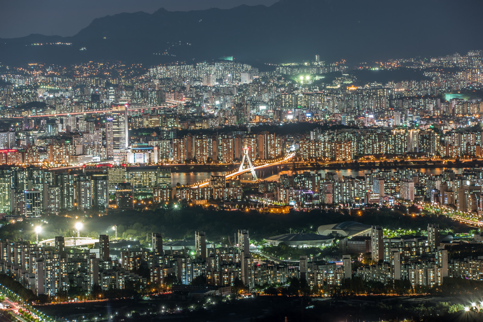 NX 50-150mm F2.8 S sample photo. Night view of seoul 3 photography