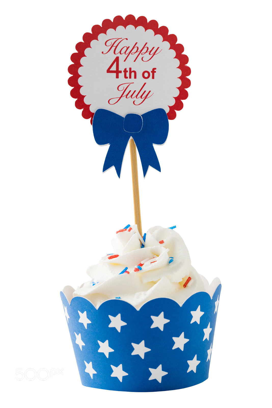 Sony a7R + Canon EF 100mm F2.8L Macro IS USM sample photo. Independence day cupcake photography