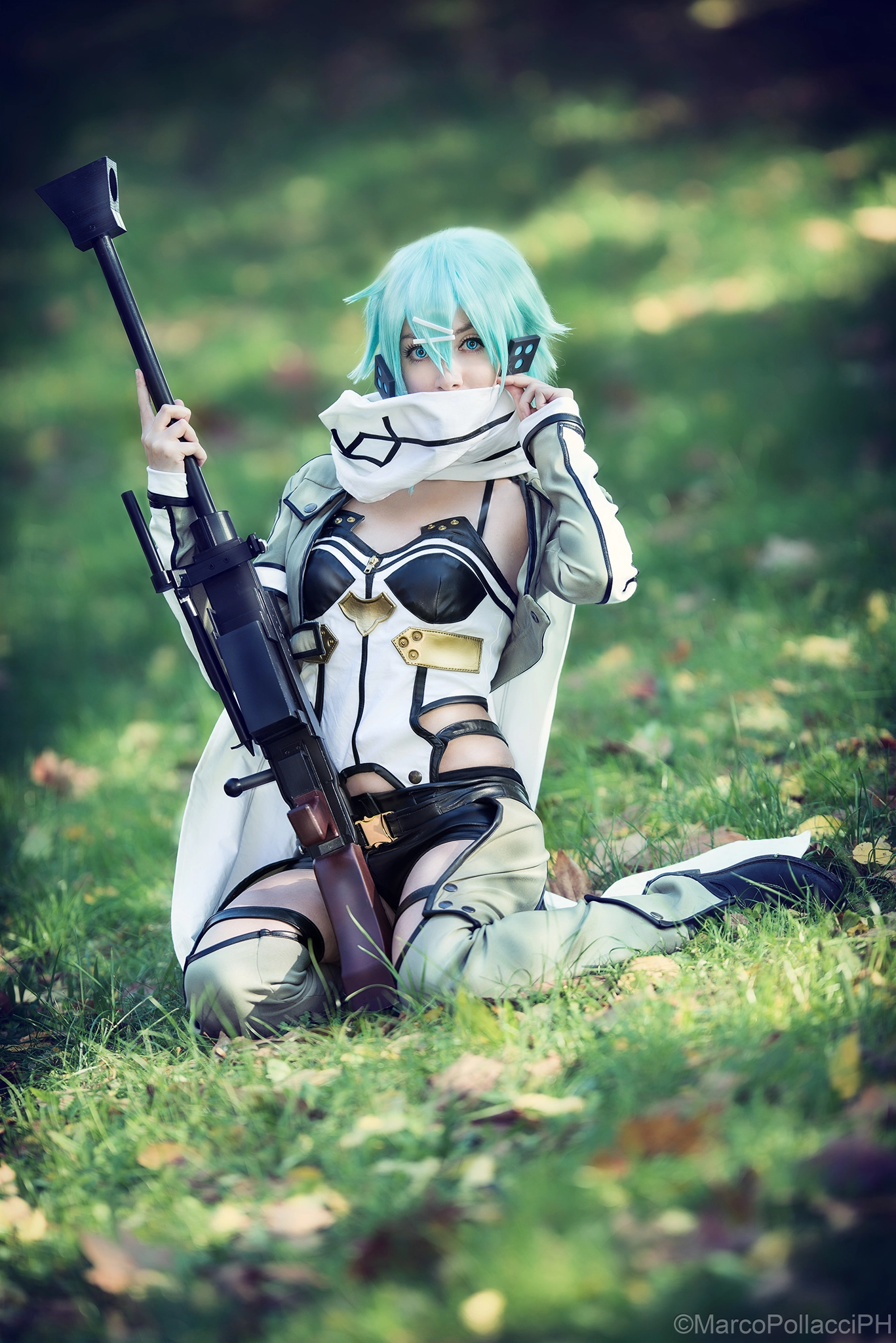 Nikon AF-S Nikkor 200mm F2G ED VR II sample photo. Sword art online - sinon photography