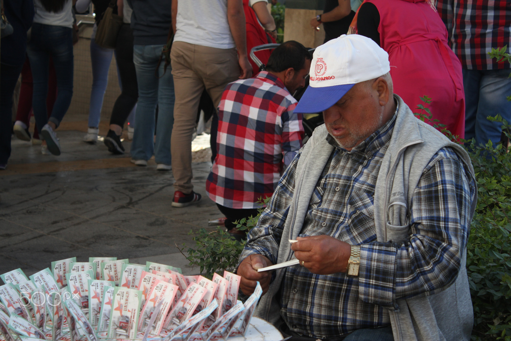 Old Lottery Man