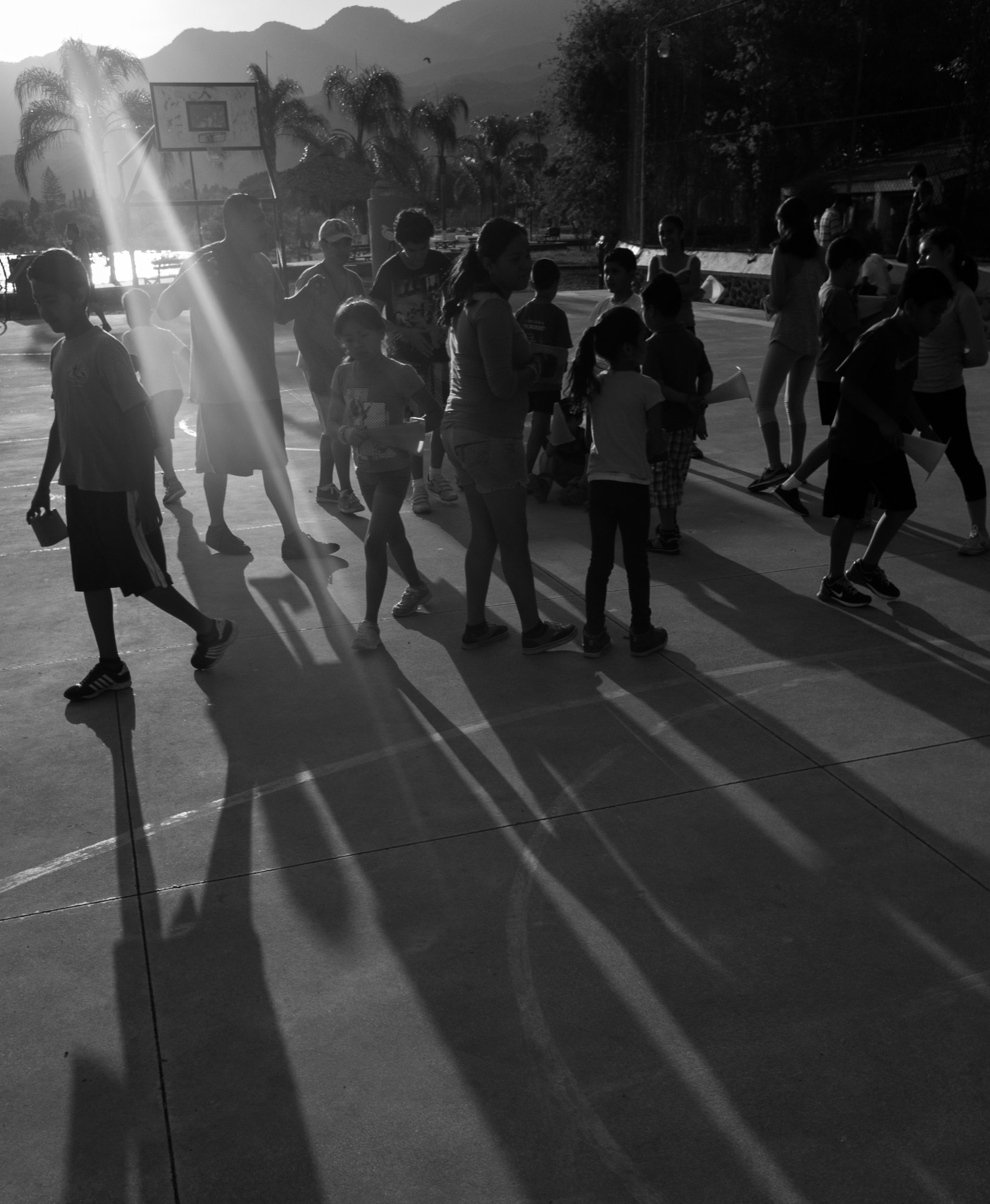 Nikon 1 V1 + Nikon 1 Nikkor 10mm F2.8 sample photo. Basketball practice, ajijic, mexico, 3 photography