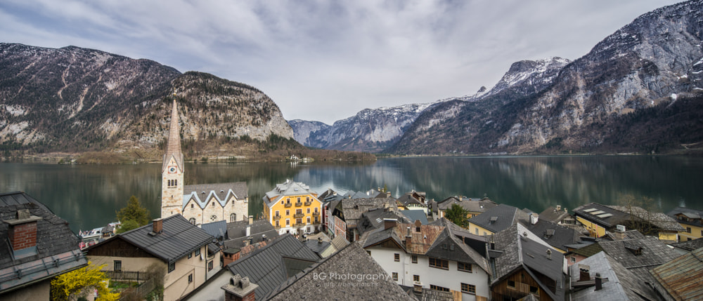 Canon TS-E 17mm F4L Tilt-Shift sample photo. Panorama of hallstatt. photography