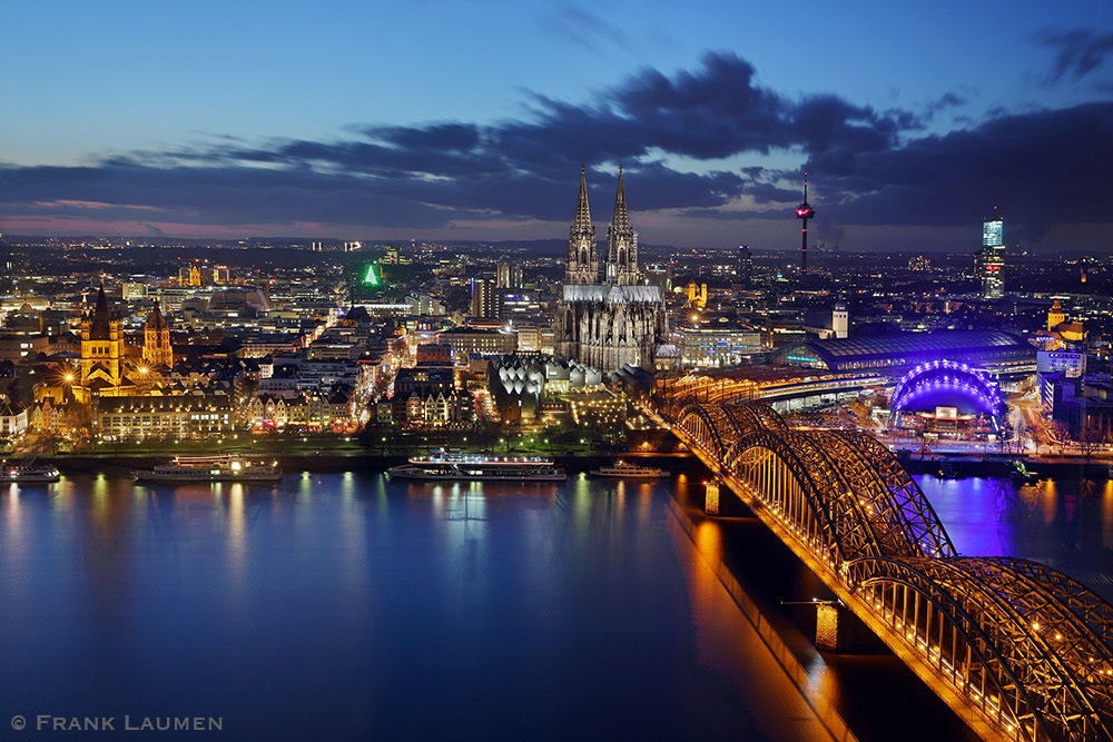 Canon EOS 5DS + Canon TS-E 17mm F4L Tilt-Shift sample photo. Cologne 08 - panoramic view over cologne photography