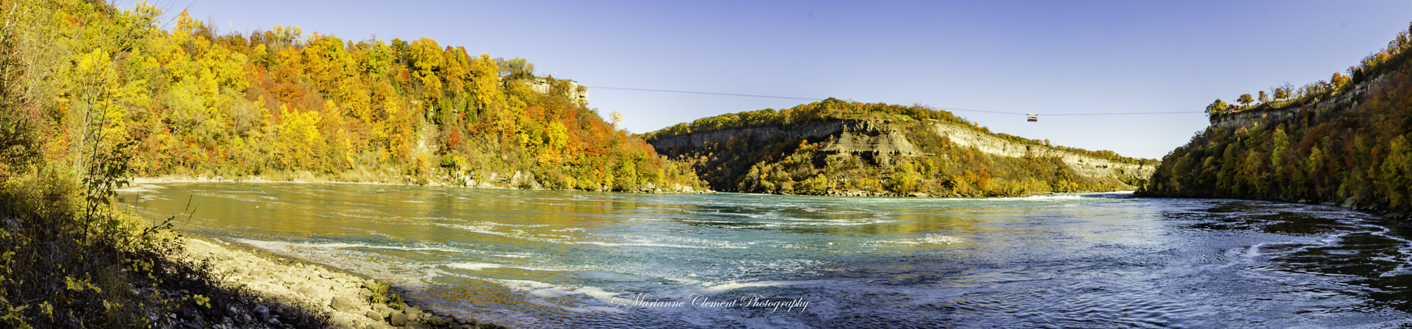 Canon EOS 1200D (EOS Rebel T5 / EOS Kiss X70 / EOS Hi) sample photo. Niagara river gorge in autumn photography