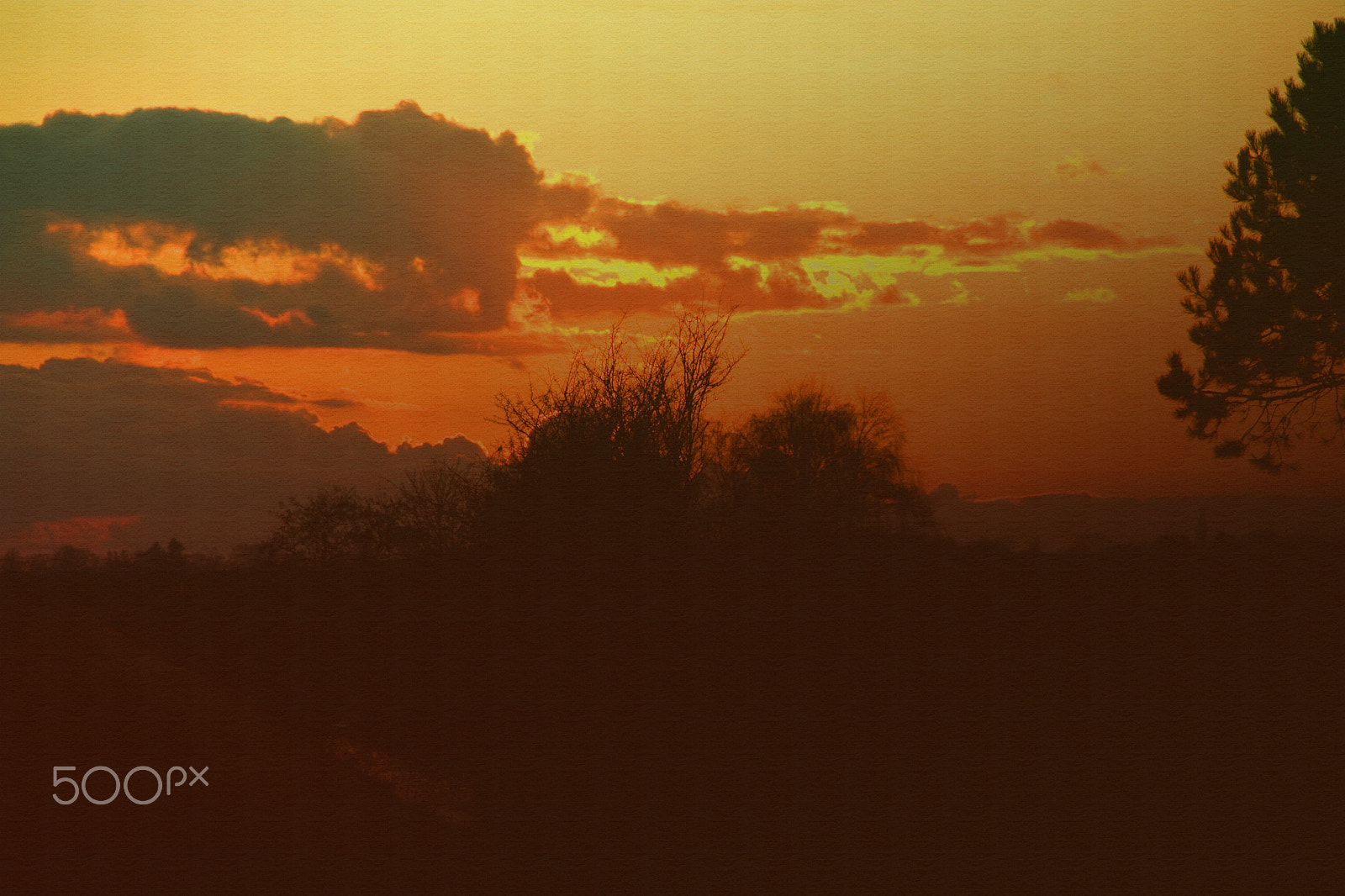 Canon EOS 40D sample photo. Lincolnshire sunset. photography