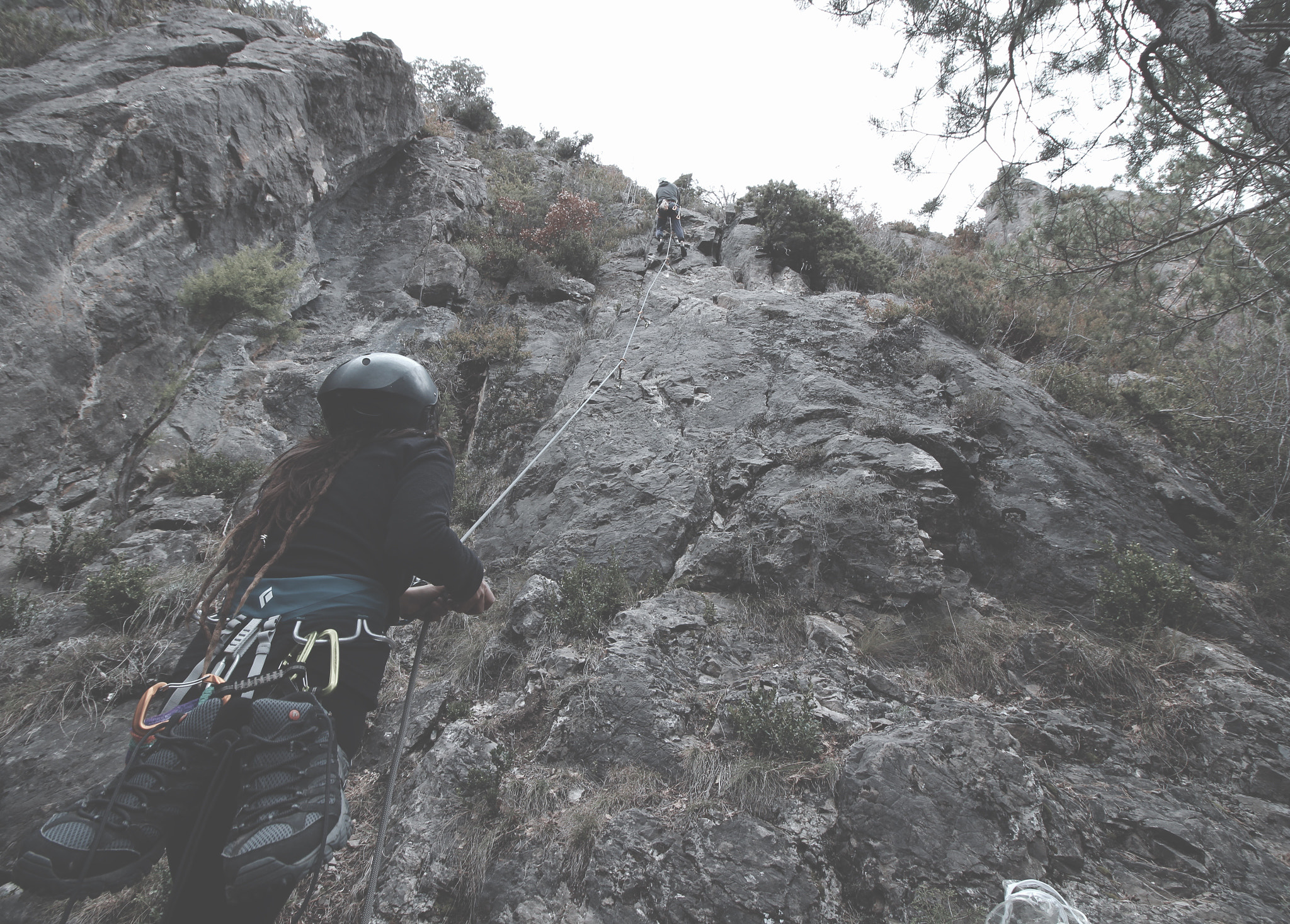 Canon EF-S 10-18mm F4.5–5.6 IS STM sample photo. Climbing in the pyrinees photography