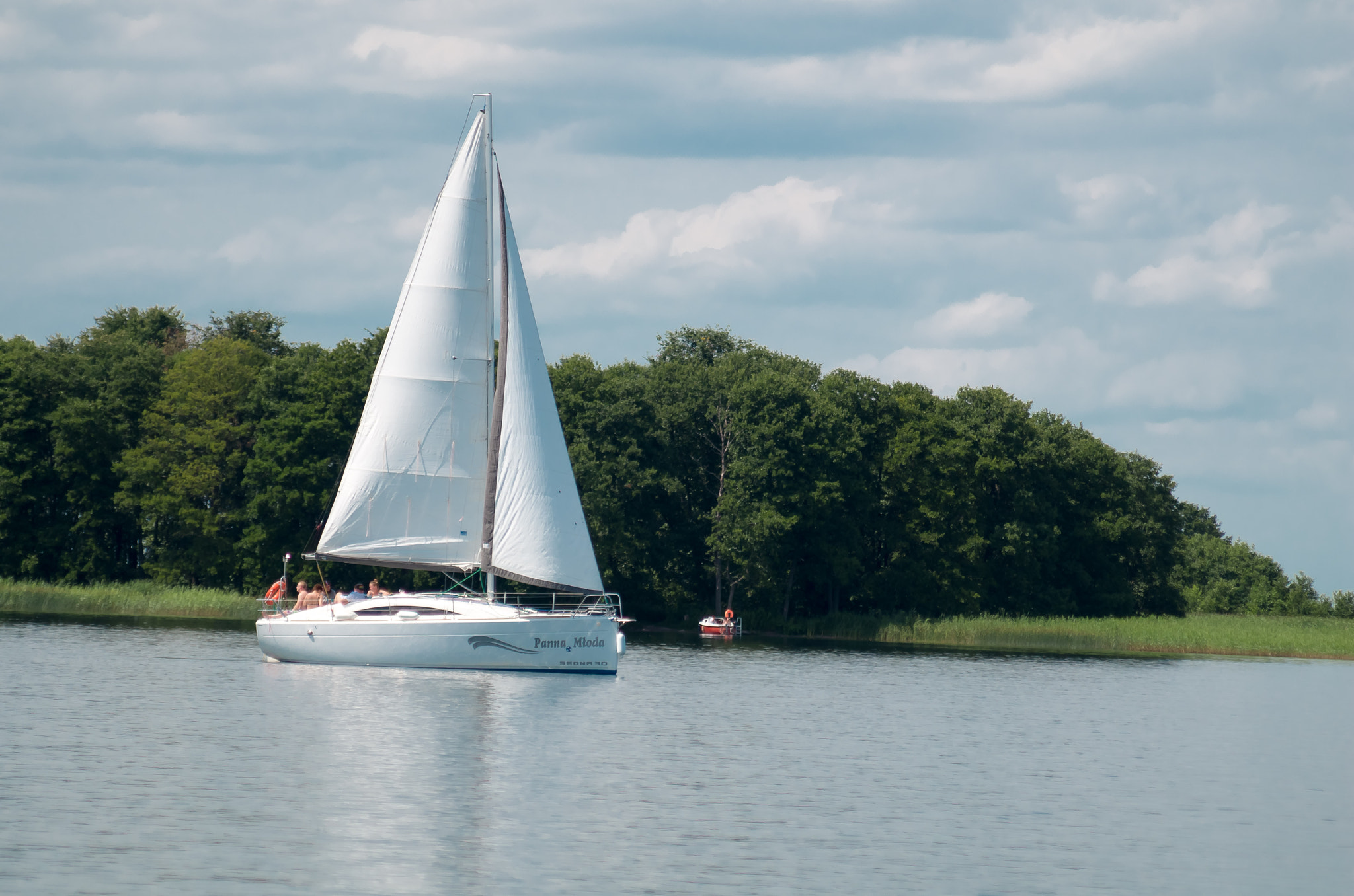 smc PENTAX-F 70-210mm F4-5.6 sample photo. Lake dargin masurian-poland photography