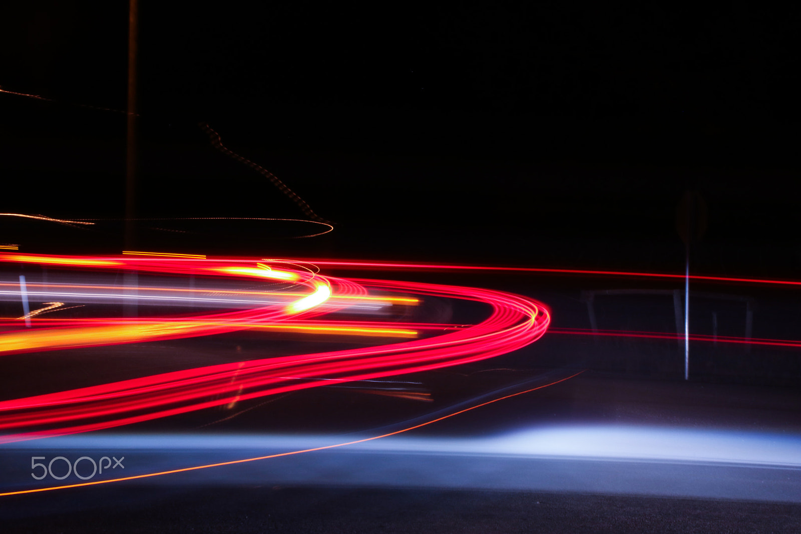 Canon EF-S 17-85mm F4-5.6 IS USM sample photo. Lights race by photography