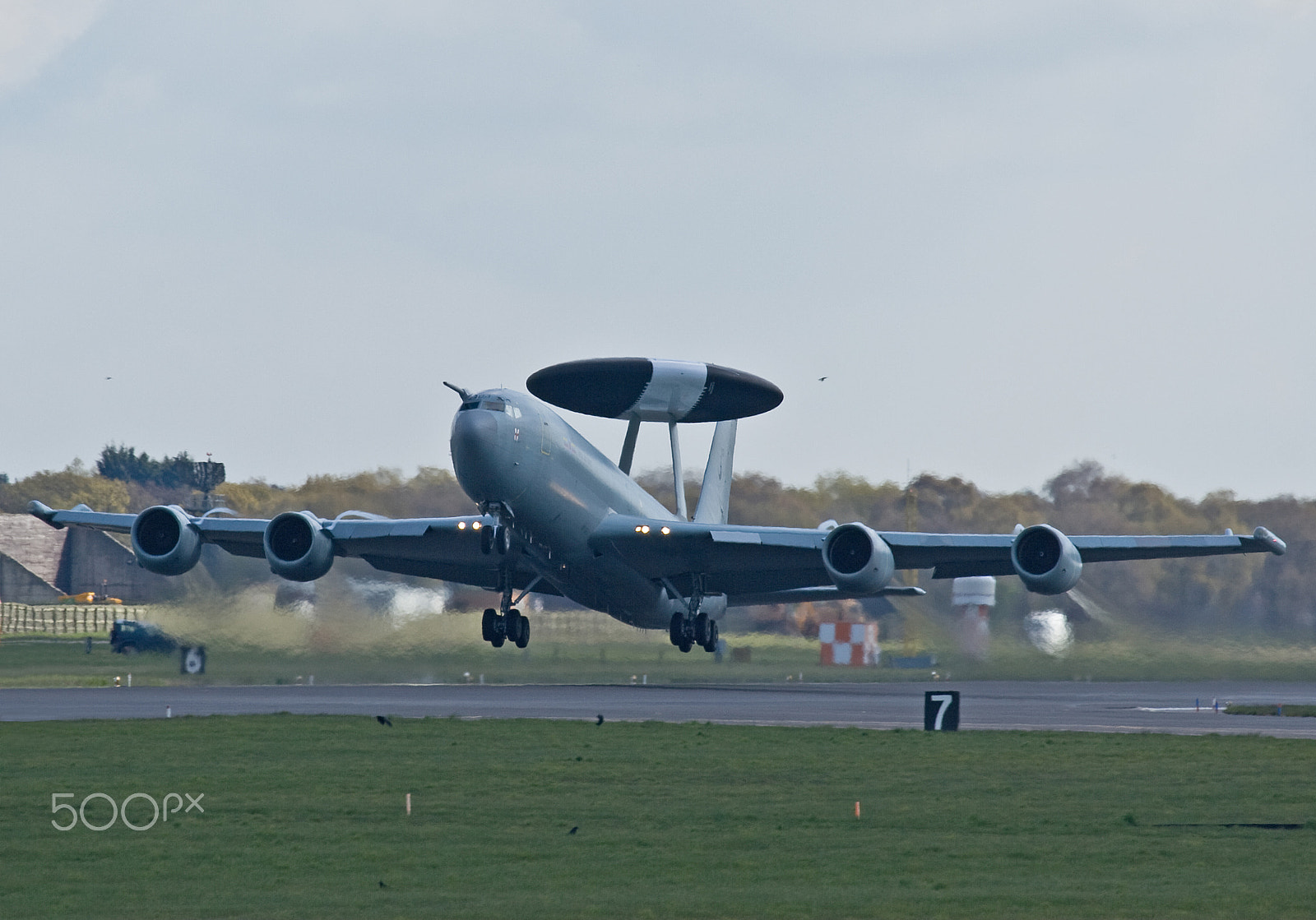 Canon EF 100-400mm F4.5-5.6L IS USM sample photo. Boeing e-3d sentry, zh103. photography