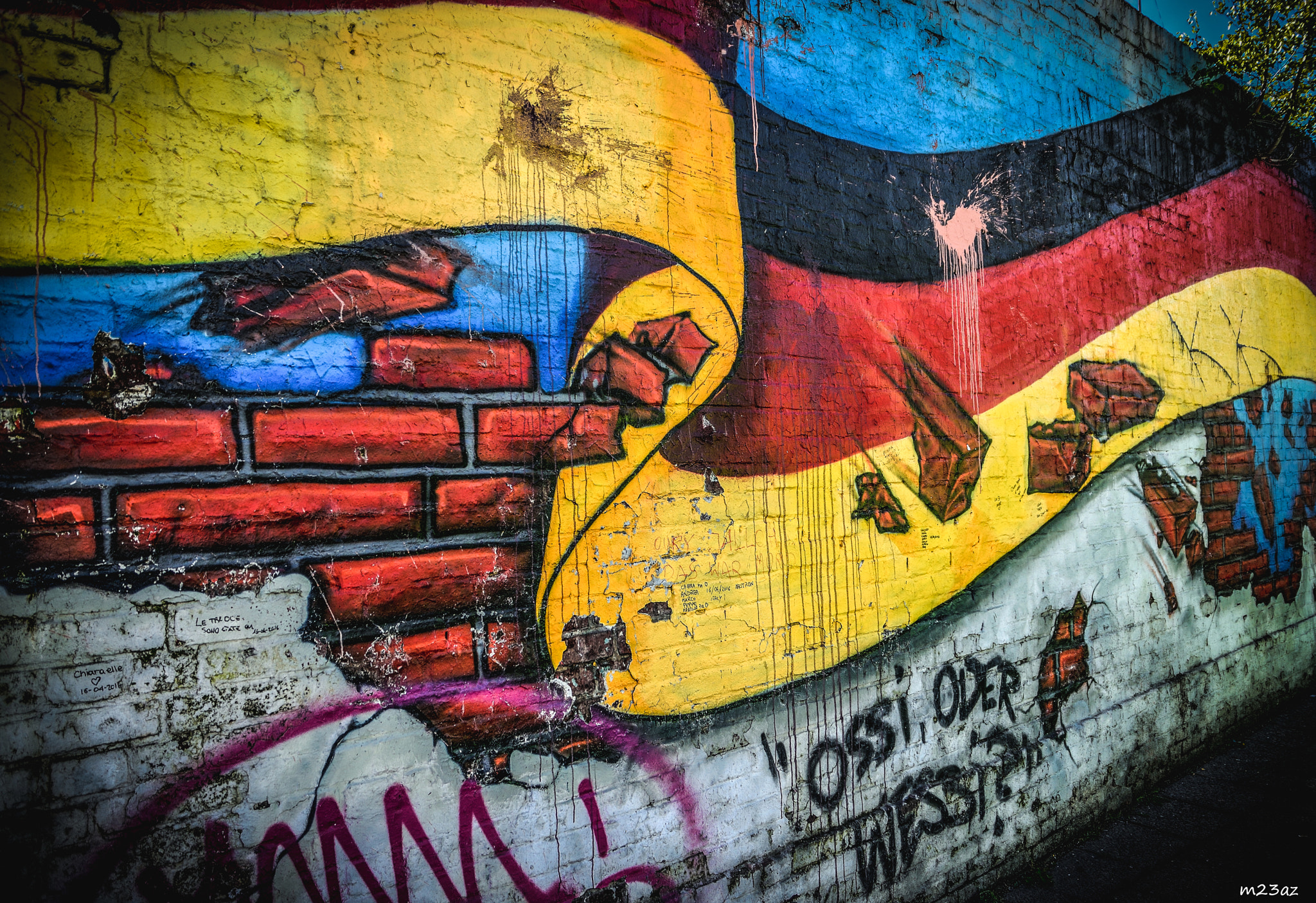 Sigma 17-70mm F2.8-4 DC Macro OS HSM | C sample photo. Muro berlino photography