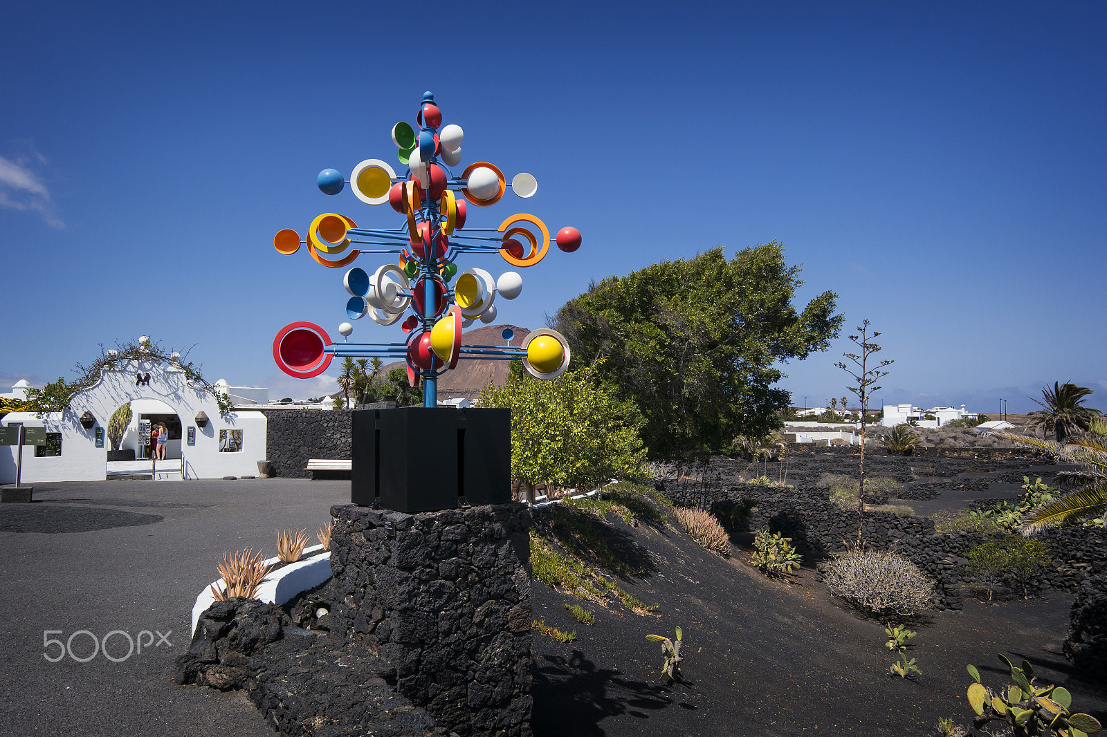 Samsung NX1000 + Samsung NX 12-24mm F4-5.6 ED sample photo. Cesar manrique house and art lanzarote photography