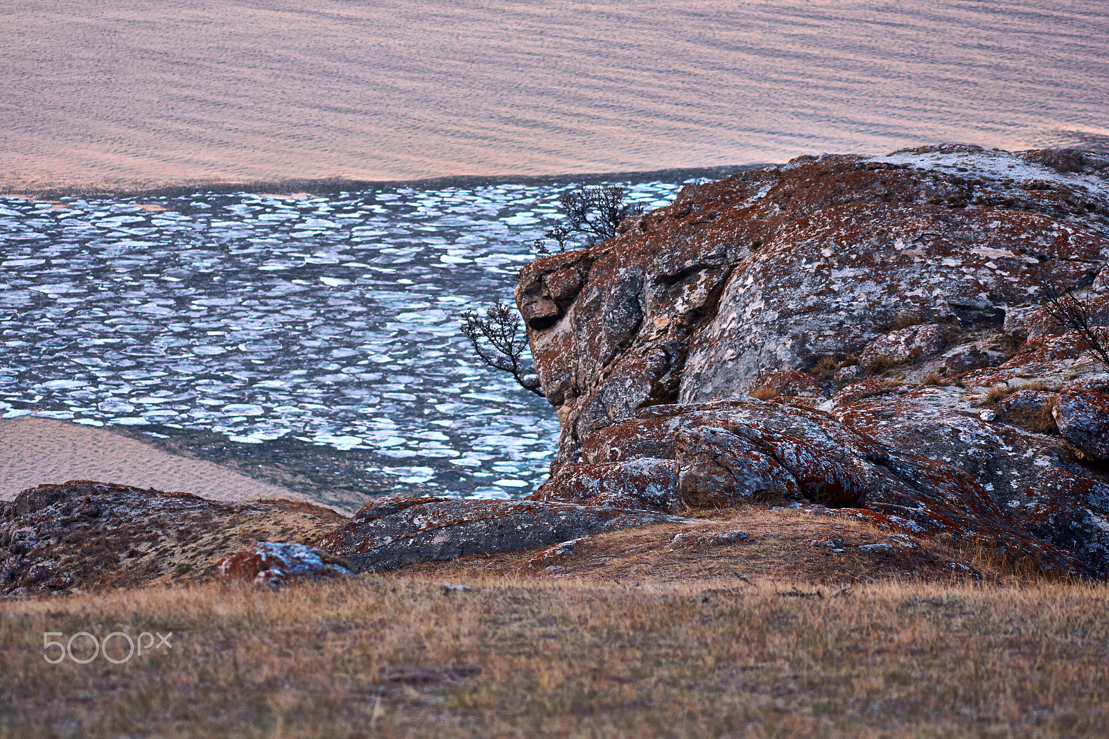 Canon EF 75-300mm f/4-5.6 USM sample photo. Stones of baikal lake / siberia photography