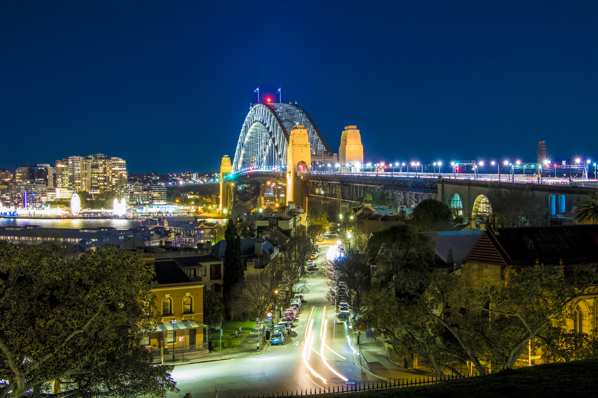 Canon EF-S 18-135mm F3.5-5.6 IS STM sample photo. Sydney harbour bridge photography