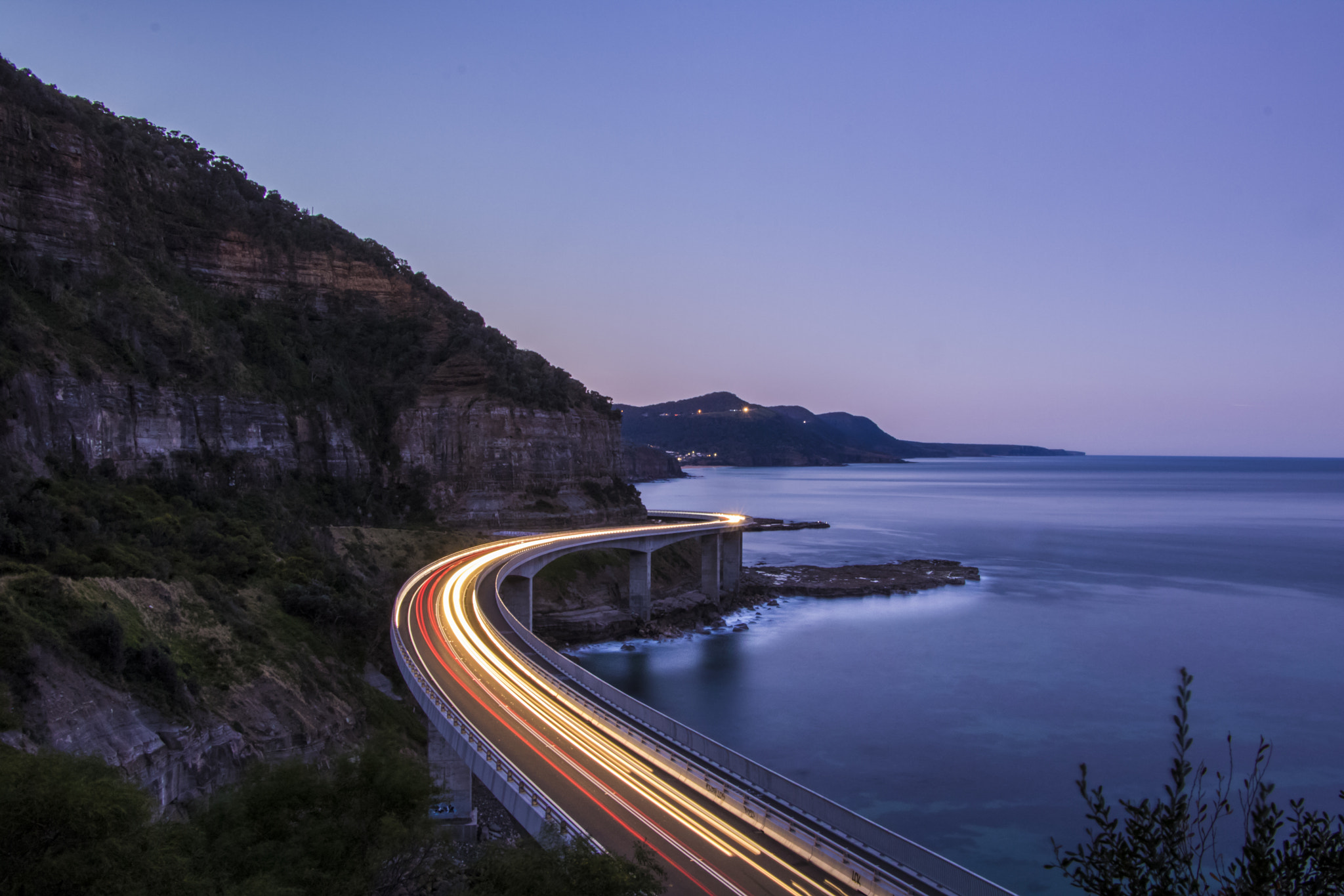 Canon EF-S 18-135mm F3.5-5.6 IS STM sample photo. Sea cliff bridge photography