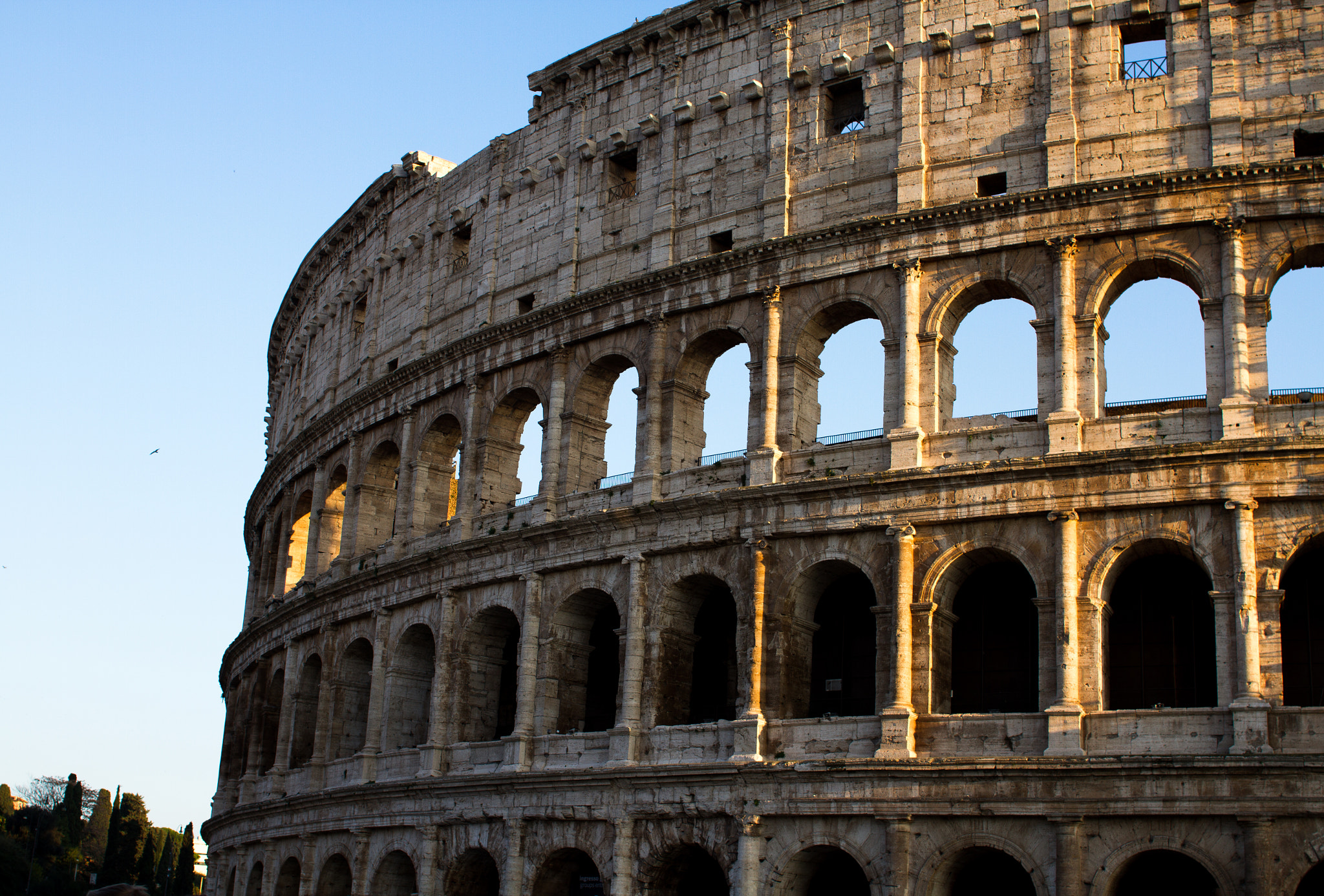 Canon EF 28mm F2.8 IS USM sample photo. Colosseum of rome photography