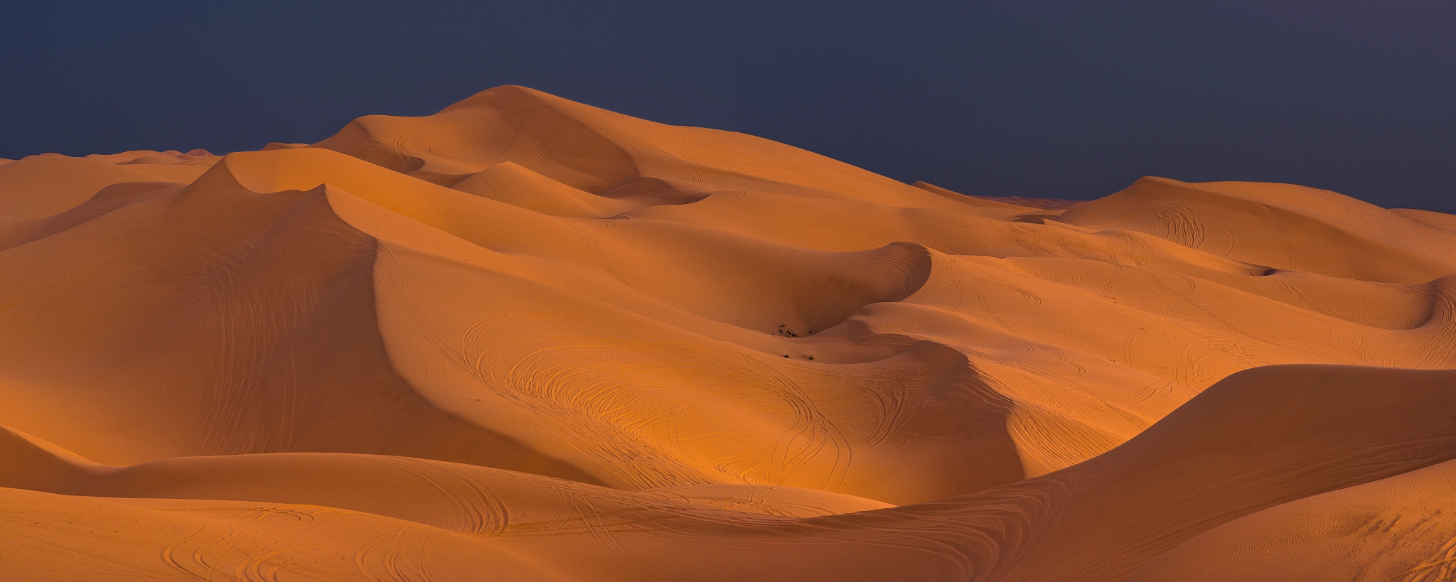 Nikon D810 + ZEISS Apo Sonnar T* 135mm F2 sample photo. Orange dune at dusk photography