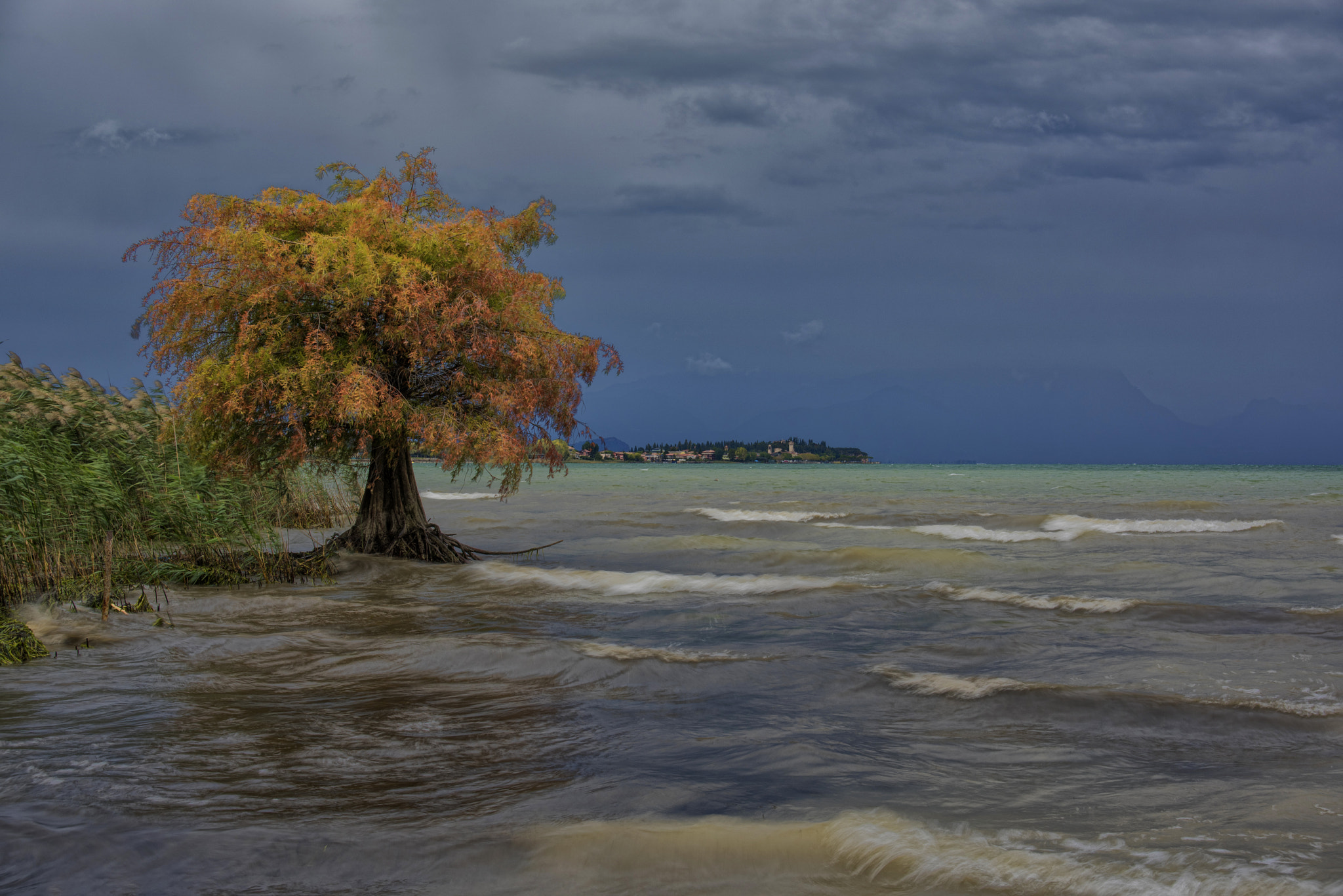 Nikon D810 + AF Zoom-Nikkor 28-70mm f/3.5-4.5D sample photo. Sirmione photography