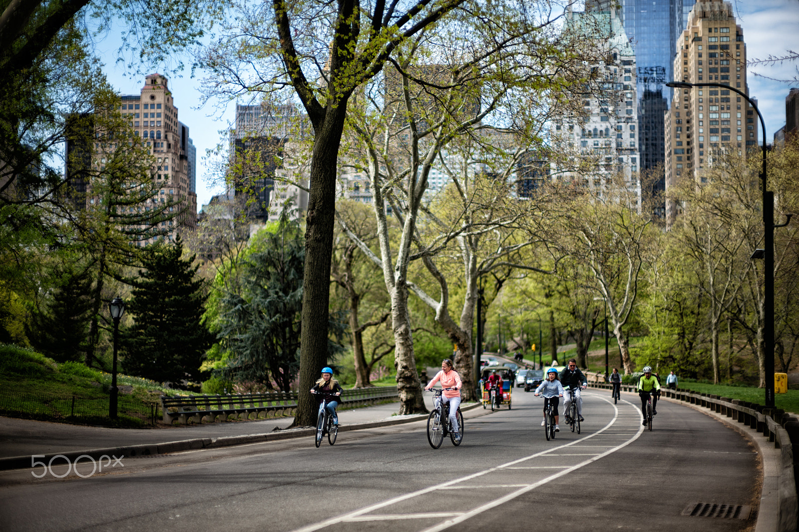 Leica Noctilux-M 50mm F0.95 ASPH sample photo. Tourists in central park photography