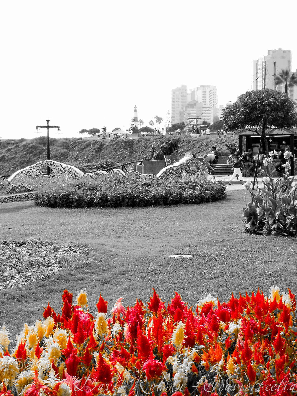 FujiFilm Finepix Z90 (Finepix Z91) sample photo. Parque del amor, miraflores photography