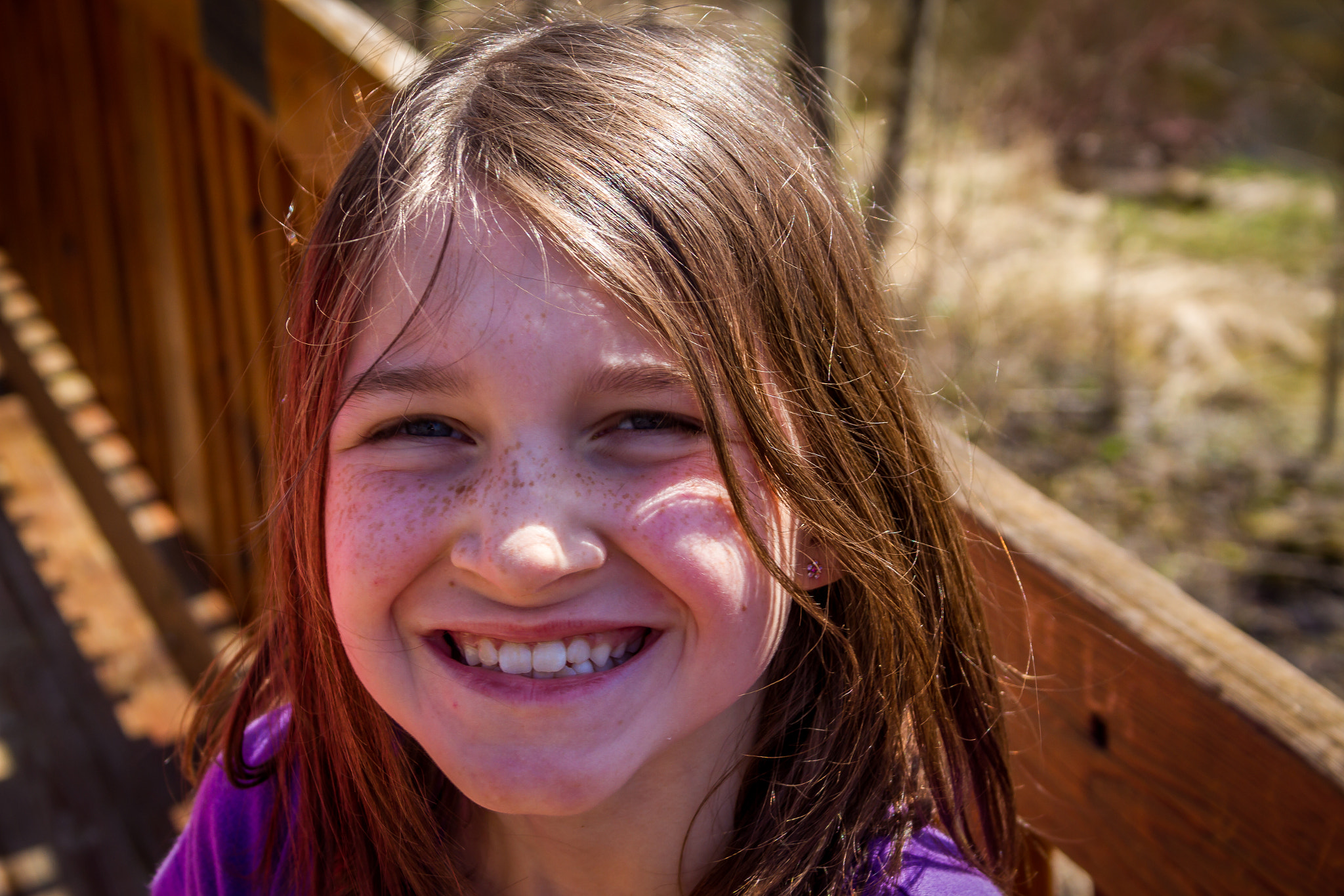 Canon EF-S 18-55mm F3.5-5.6 sample photo. That's a big smile photography