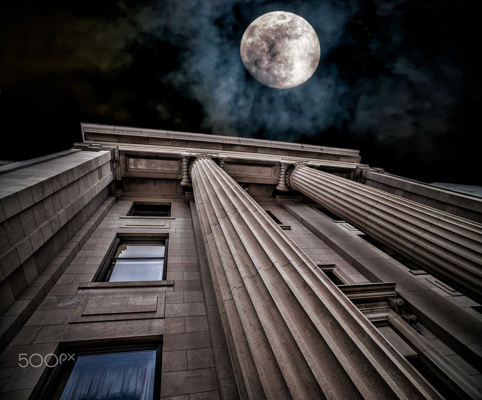 Sony Alpha NEX-3N + Sony E 16mm F2.8 sample photo. Scottish rite masonic center photography