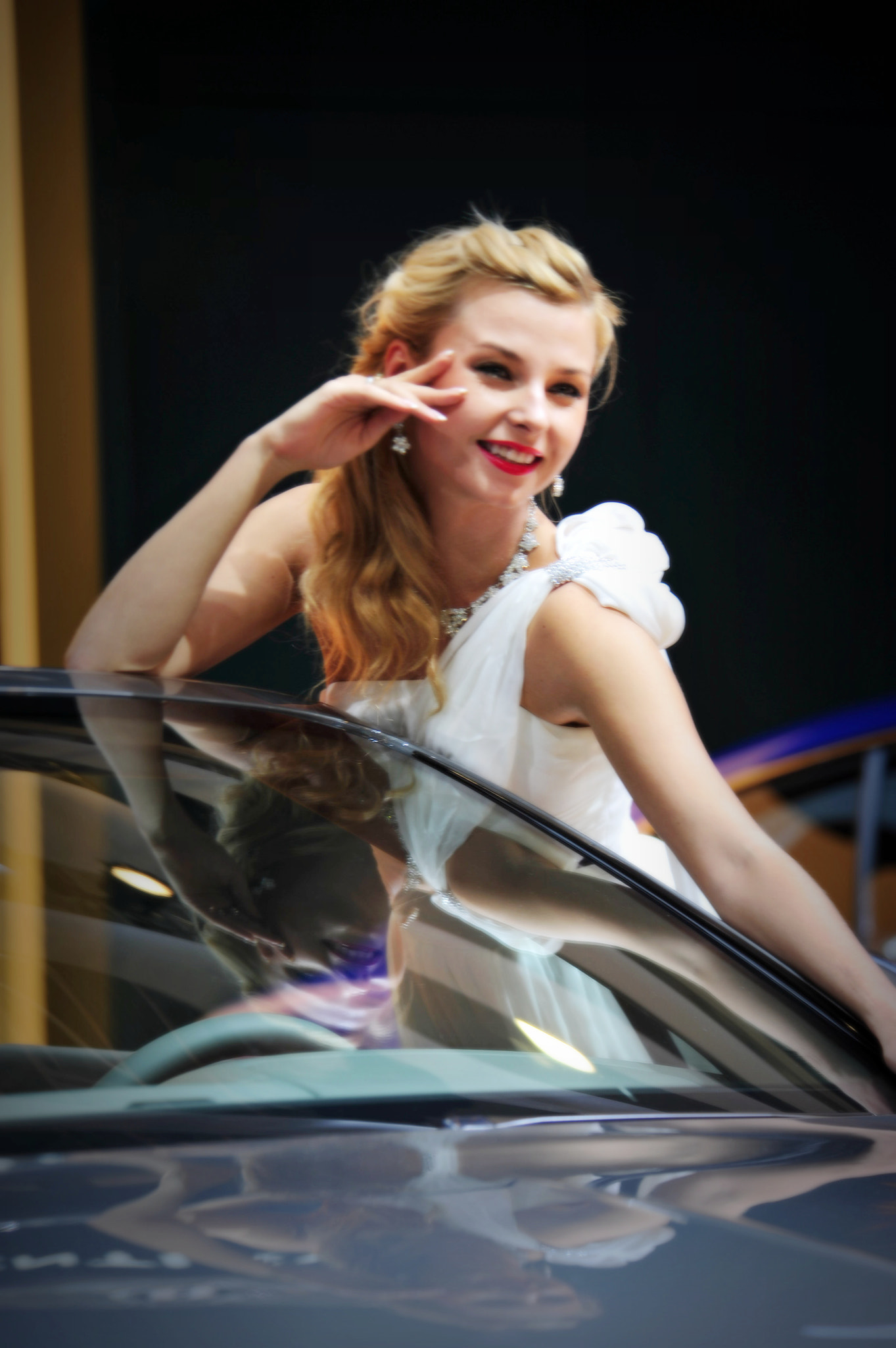 Nikon D3 sample photo. The auto show photography
