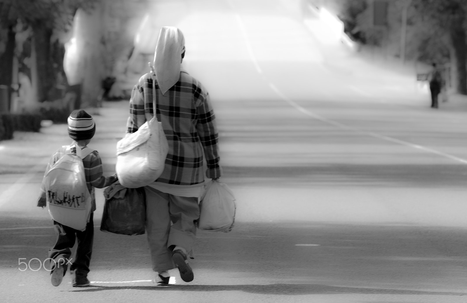 Canon EOS-1D Mark III sample photo. Long walk home photography