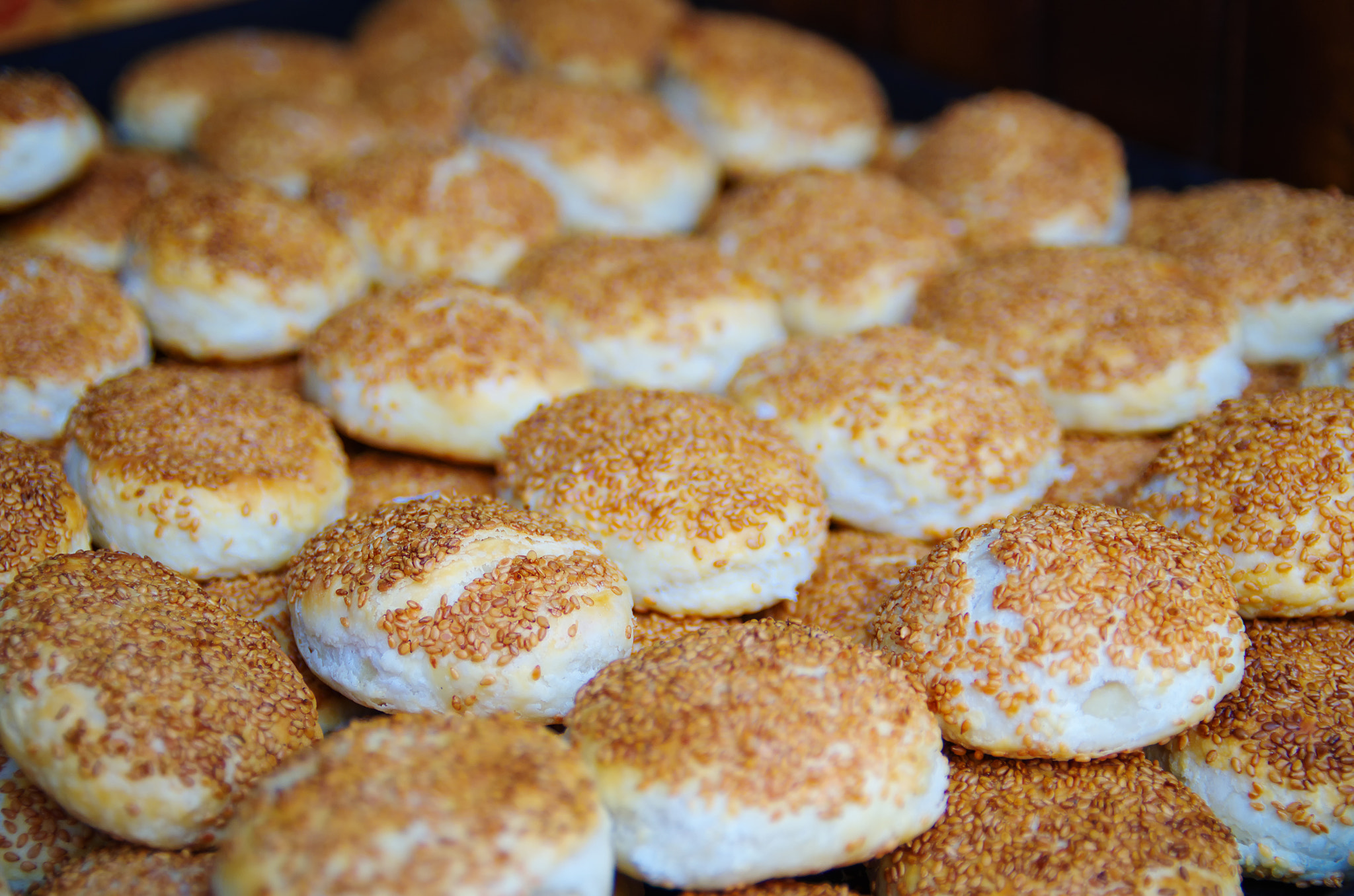 Pentax K-01 sample photo. Sesame cake photography