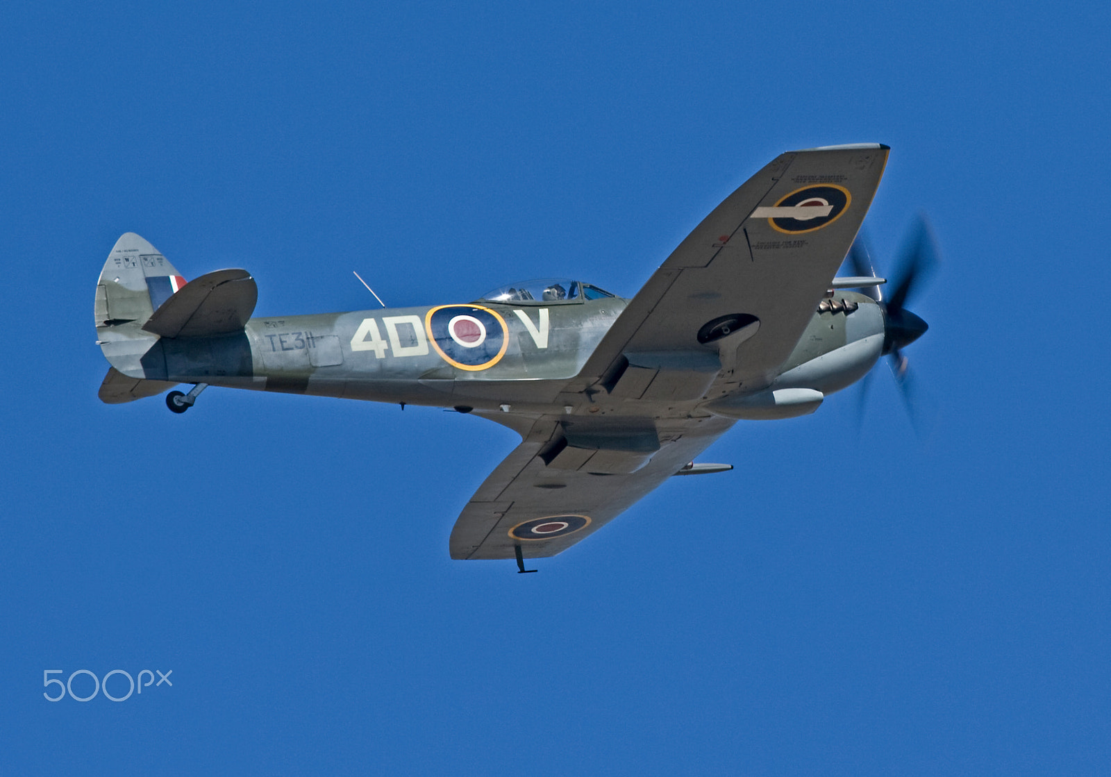 Canon EF 100-400mm F4.5-5.6L IS USM sample photo. Spitfire, mk.lf.xvie, te311 photography