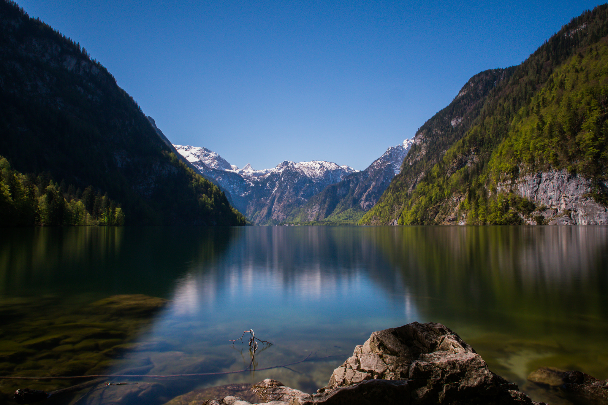 Panasonic Lumix DMC-GH3 + OLYMPUS M.12mm F2.0 sample photo. View to the königssee photography
