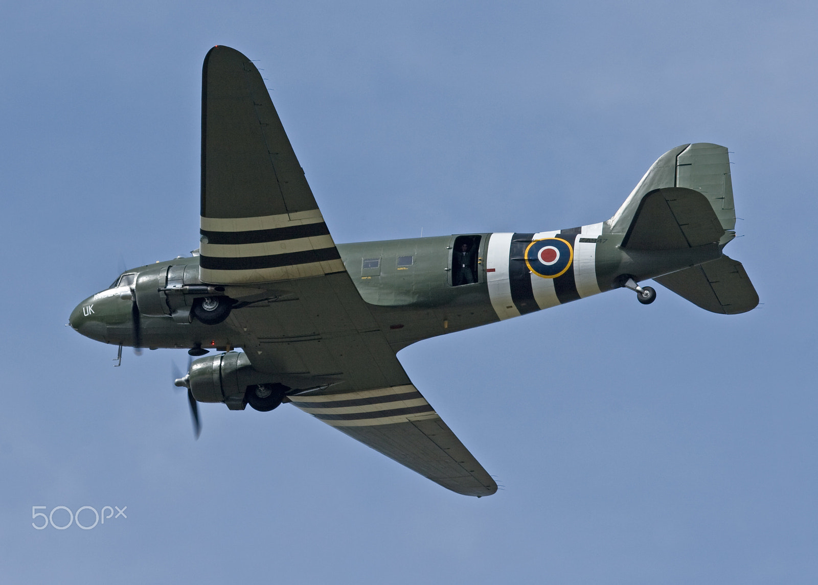 Canon EF 100-400mm F4.5-5.6L IS USM sample photo. Douglas dakota, za947, raf bbmf photography