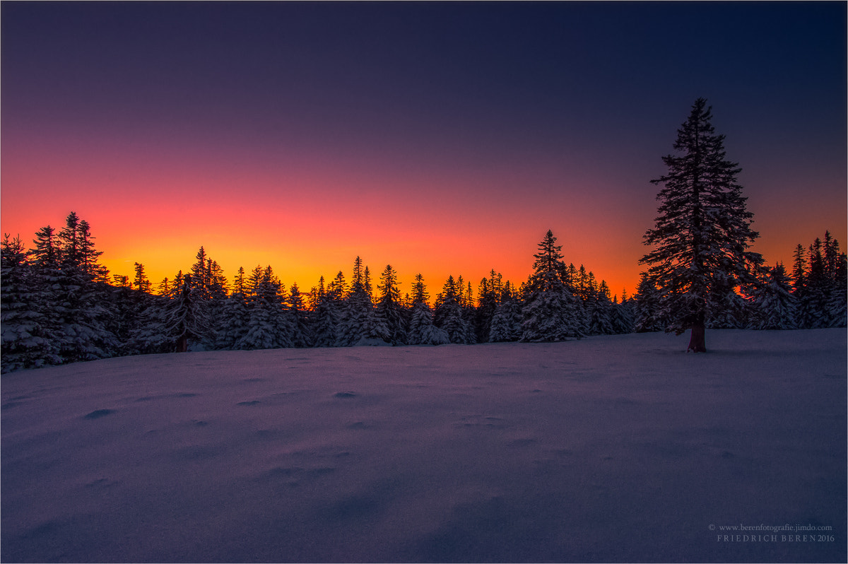 Pentax smc DA 14mm F2.8 ED (IF) sample photo. Sonnenuntergang photography