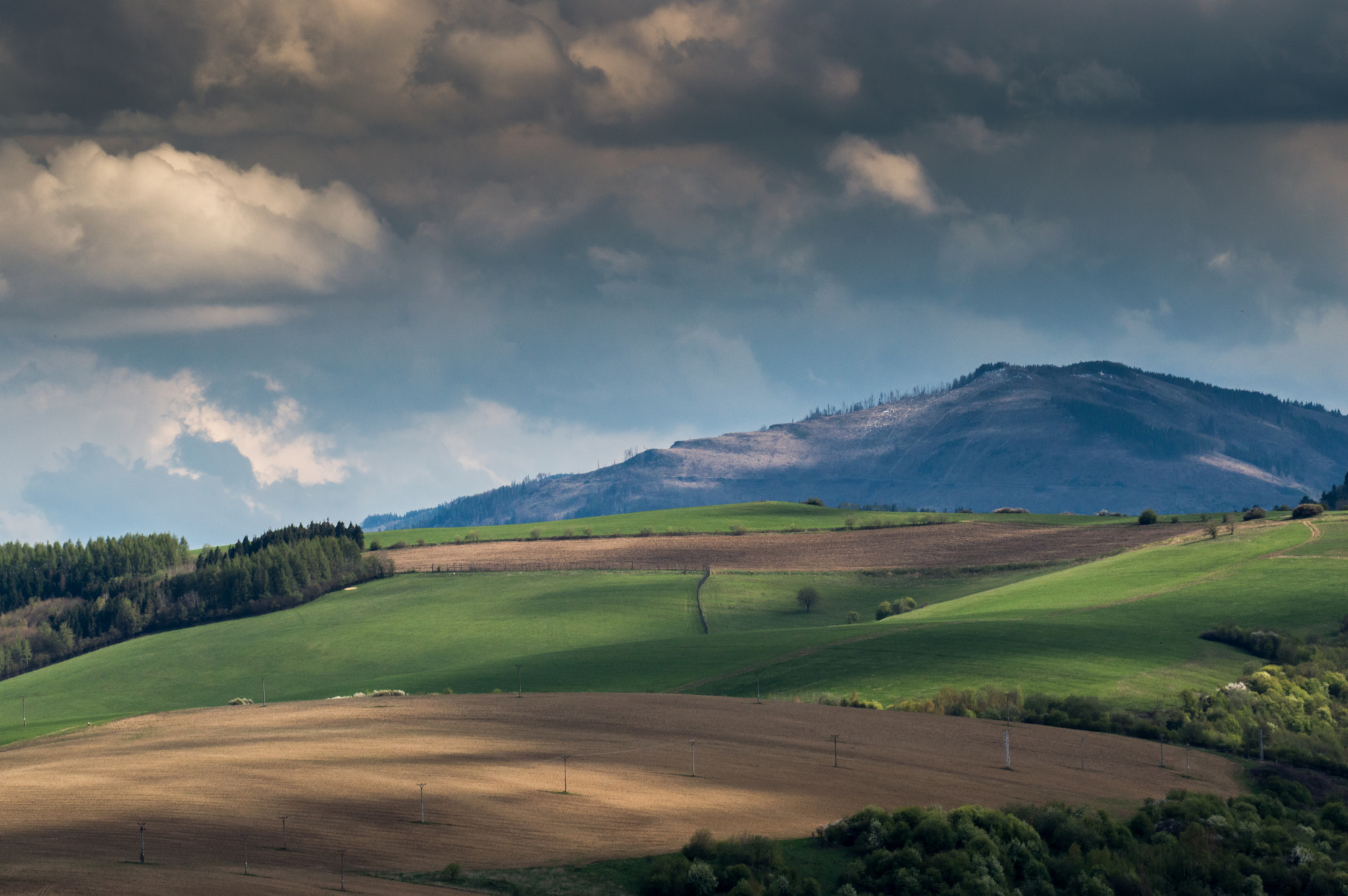 Nikon D3200 + Sigma APO 100-300mm F4 EX IF HSM sample photo. Cloudy day / slovakia photography