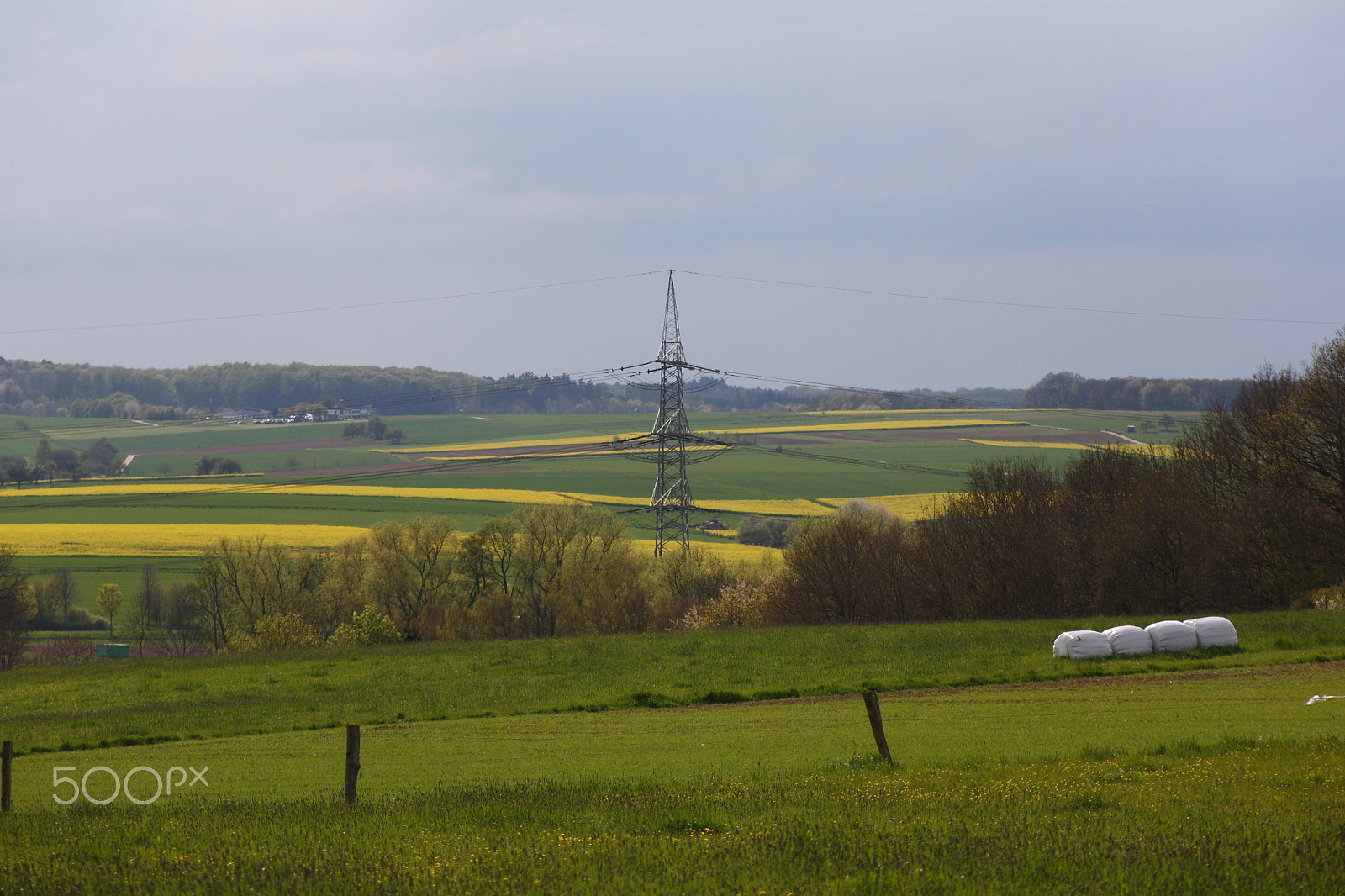 Canon EOS 5D + EF75-300mm f/4-5.6 sample photo. Farmland photography