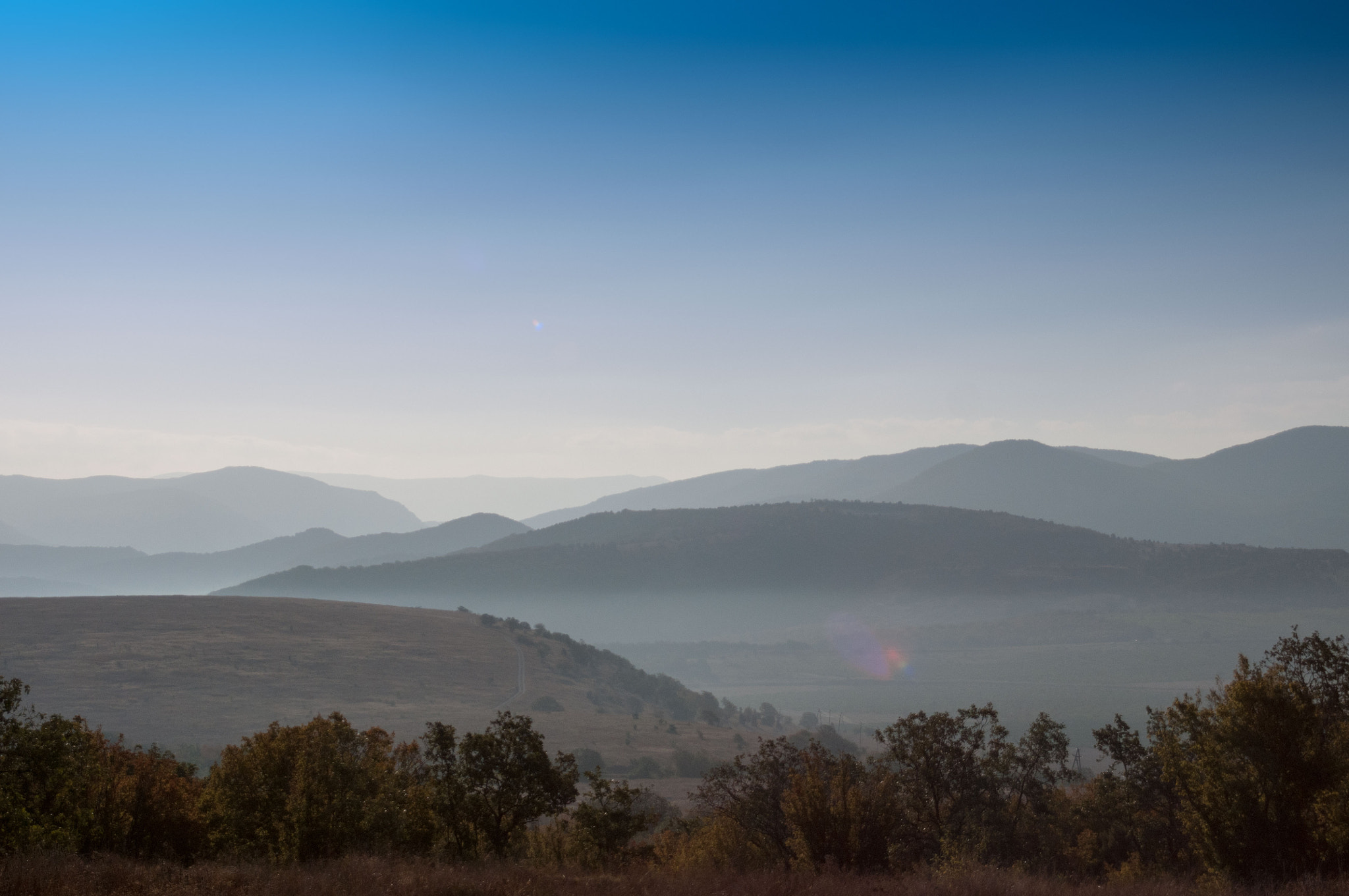 Nikon D300S sample photo. Sunrise in crimea photography