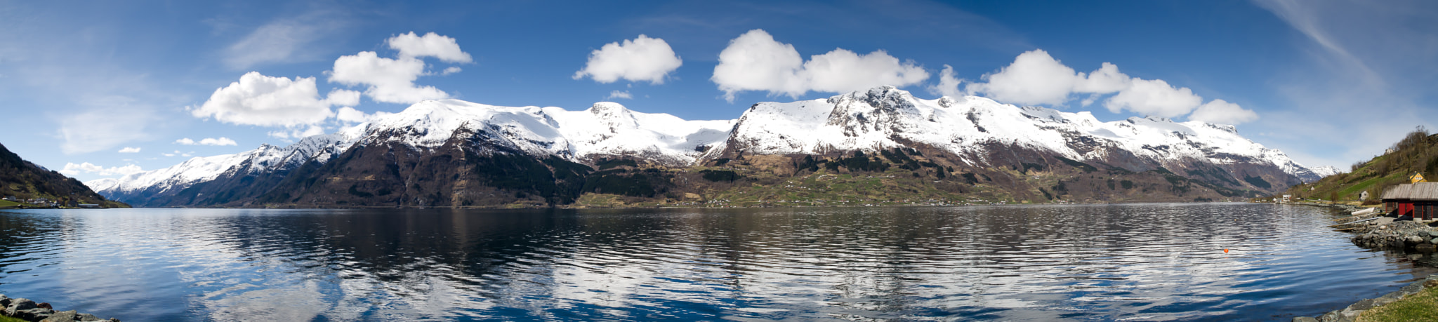 Nikon D7000 + Sigma 18-200mm F3.5-6.3 DC sample photo. Sørfjorden panorama photography