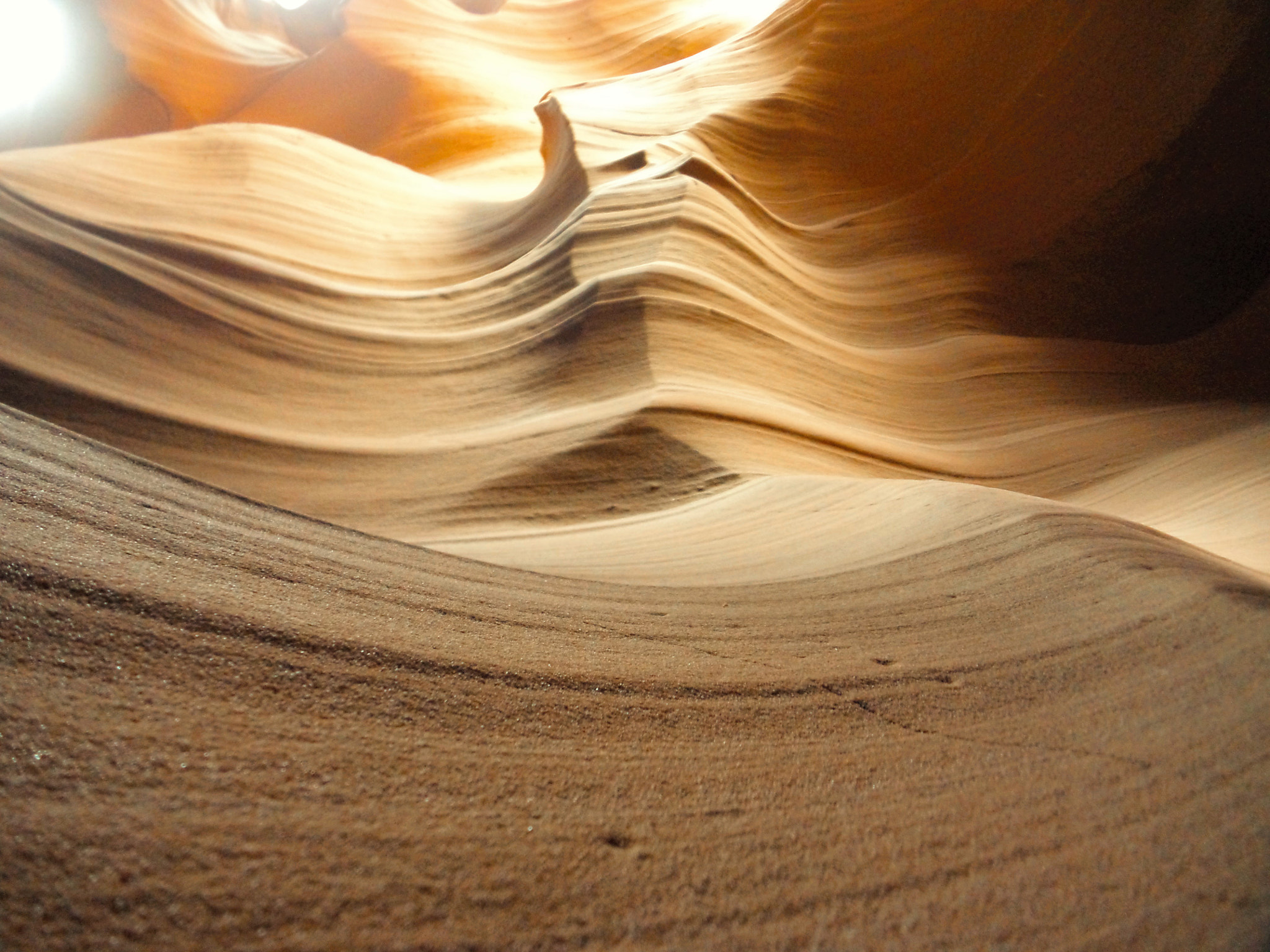 Olympus VH520 sample photo. Antelope canyon photography