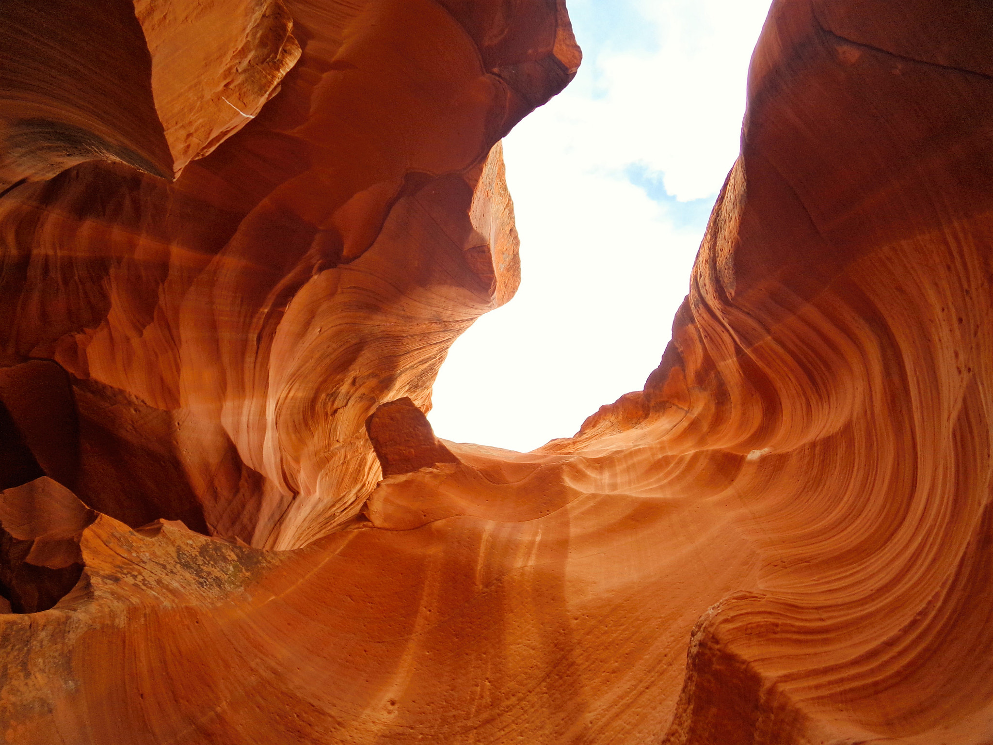 Olympus VH520 sample photo. Antelope canyon photography