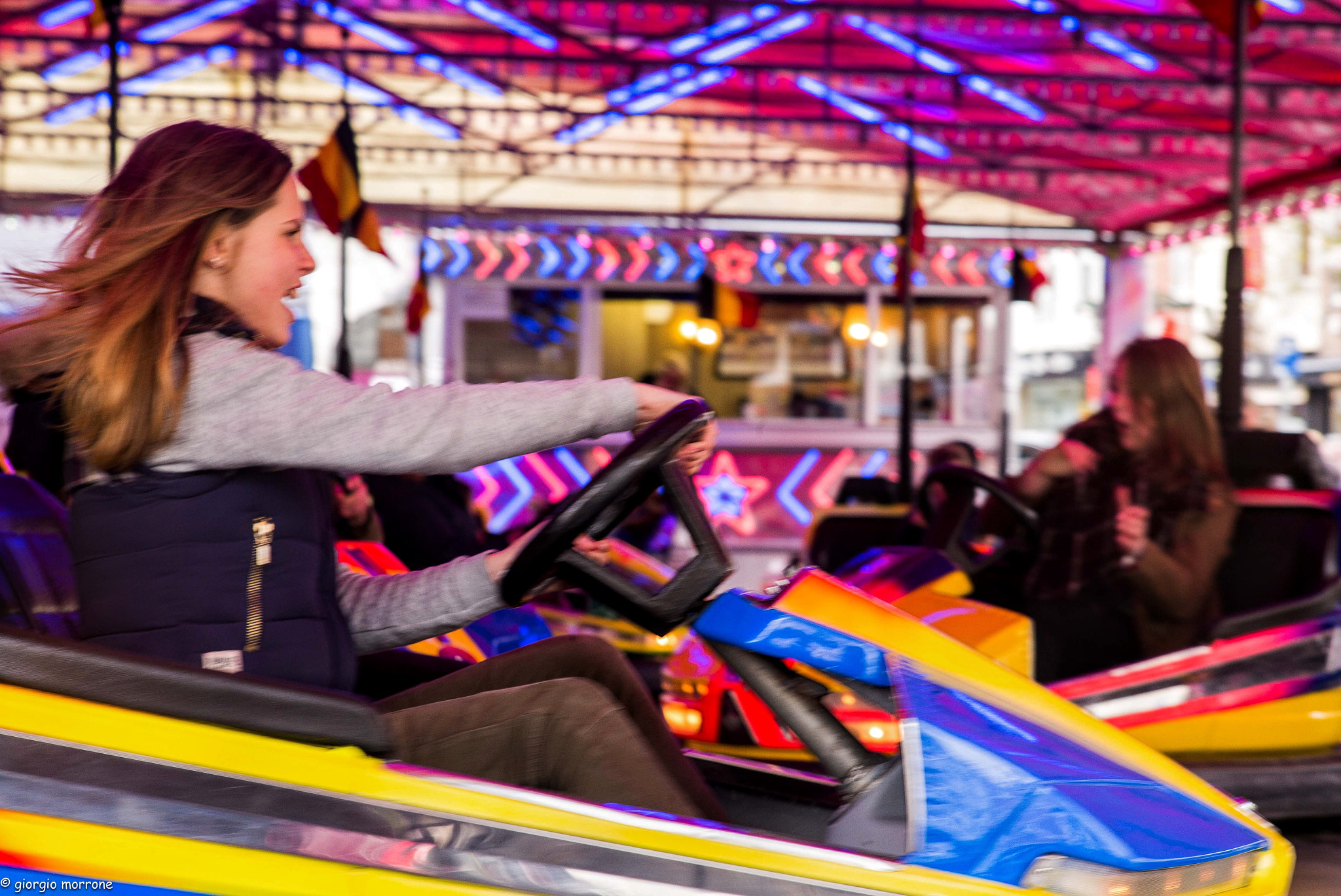 Leica Summarit-M 90mm F2.4 sample photo. Dodgem photography
