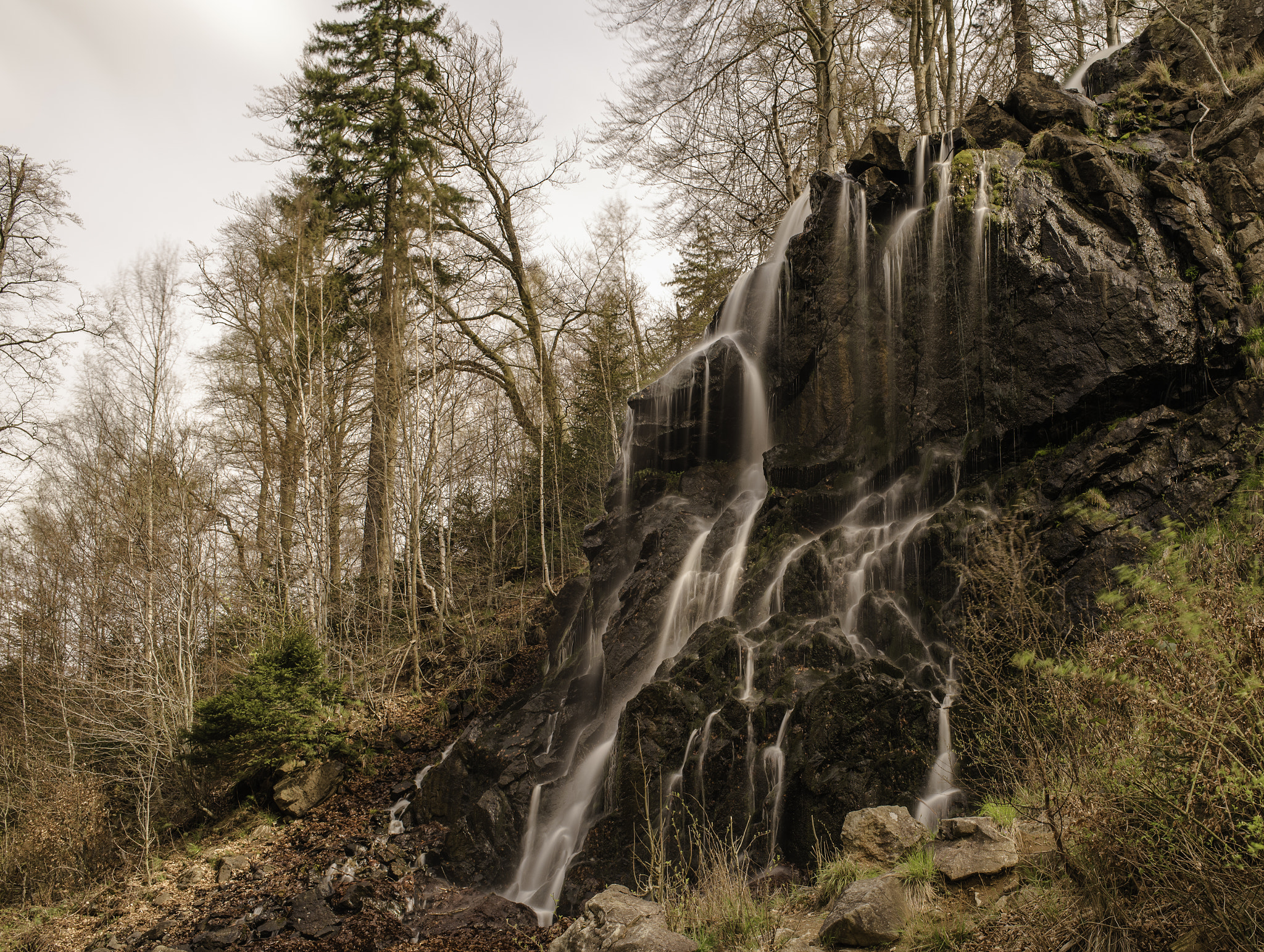 Nikon D750 + AF-S Nikkor 35mm f/1.8G sample photo. Waterfall photography