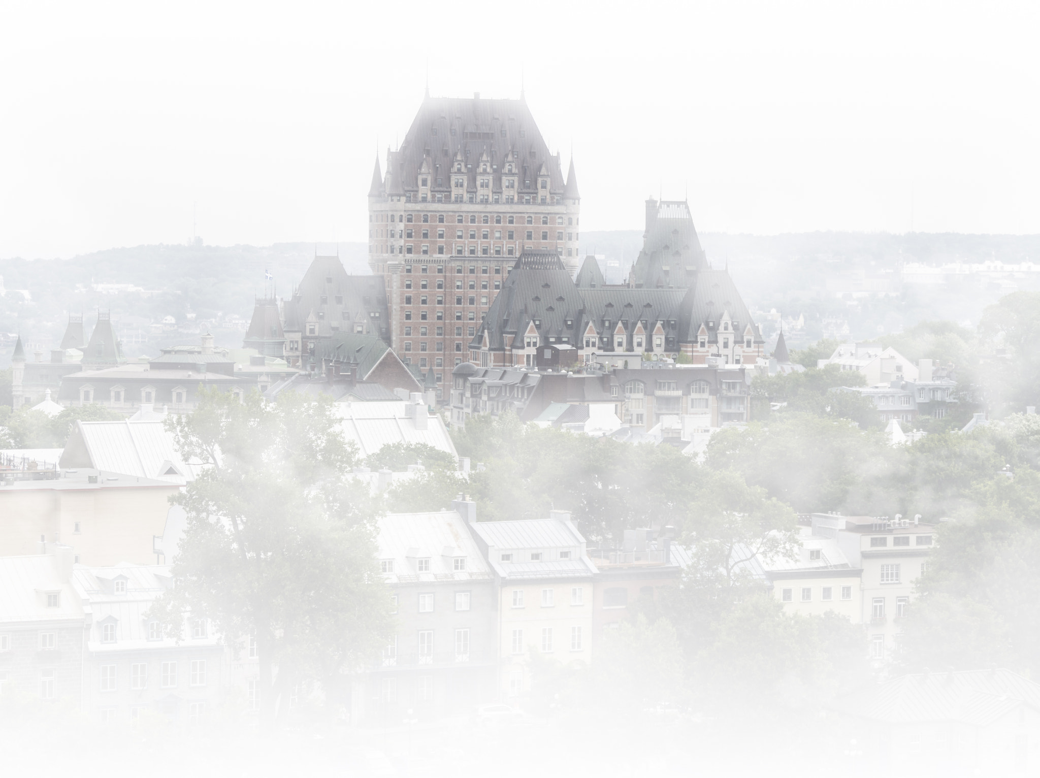 Olympus OM-D E-M5 sample photo. City in fog ii photography
