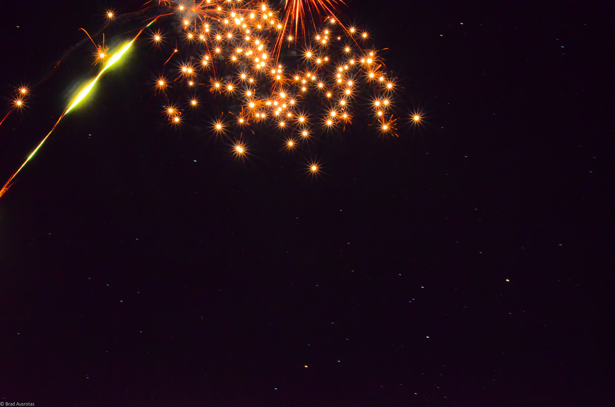 AF Zoom-Nikkor 35-80mm f/4-5.6D N sample photo. Fireworks 2 photography