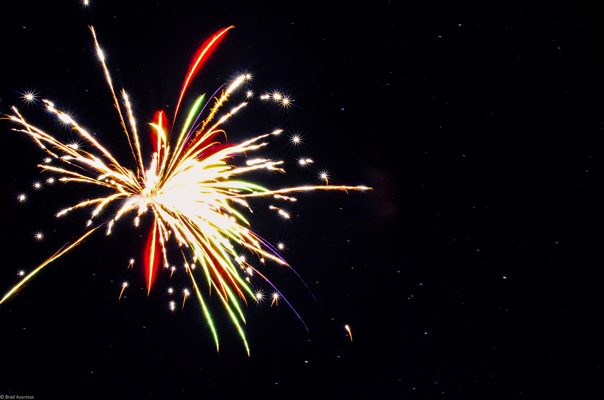 AF Zoom-Nikkor 35-80mm f/4-5.6D N sample photo. Fireworks 3 photography
