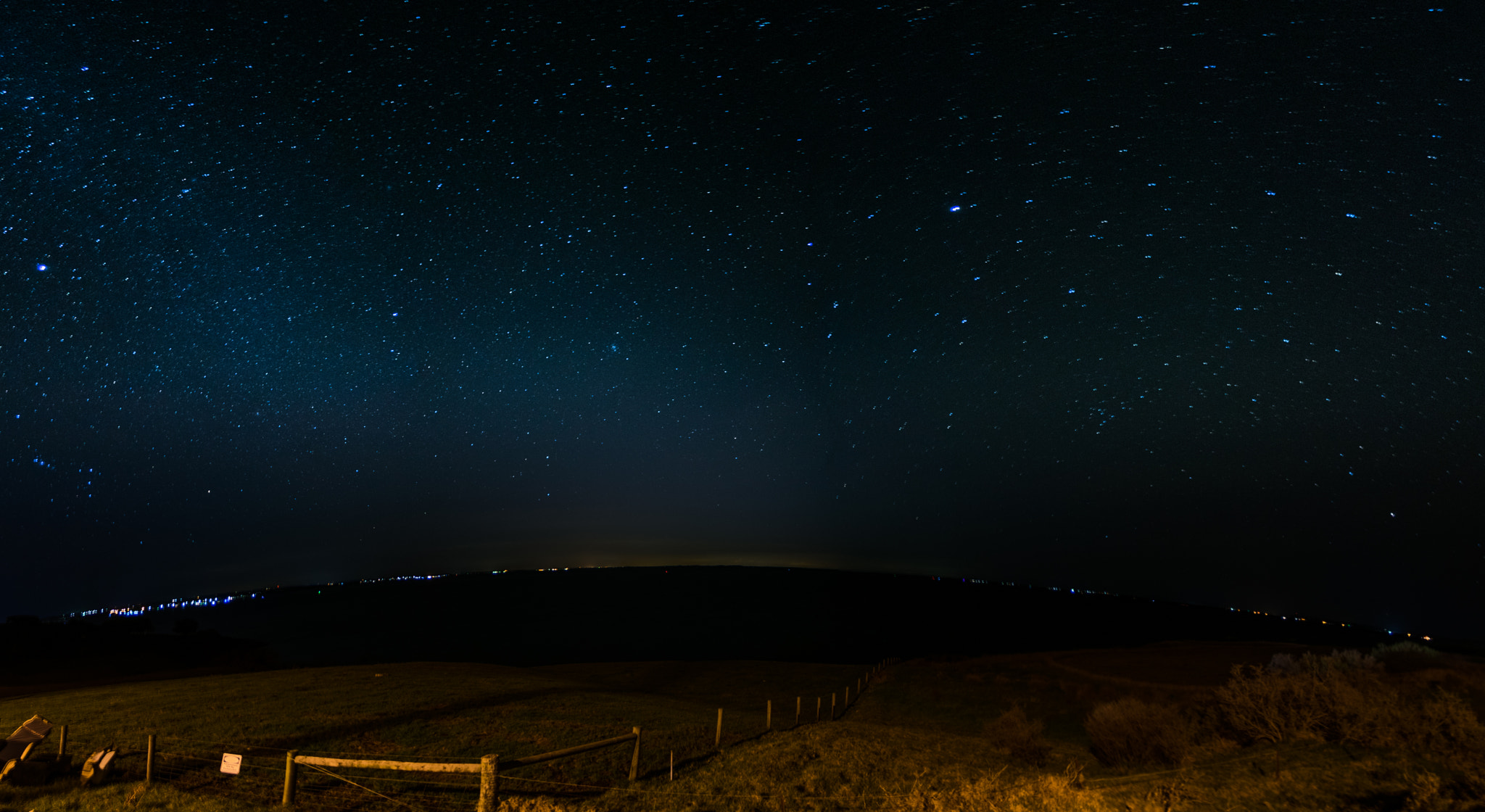 Nikon AF DX Fisheye-Nikkor 10.5mm F2.8G ED sample photo. San remo @ night photography