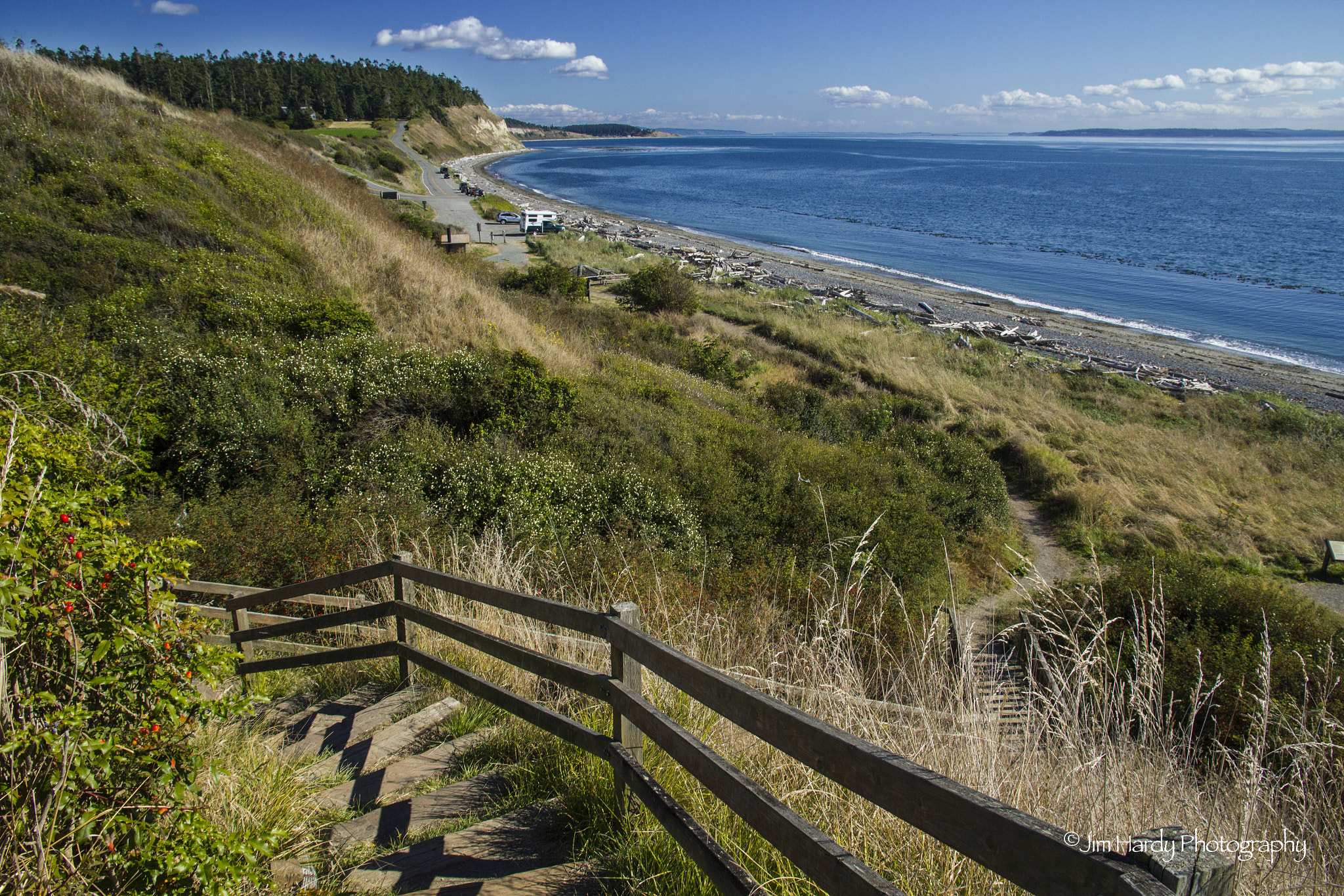 Canon EOS 550D (EOS Rebel T2i / EOS Kiss X4) sample photo. Admiralty inlet at ebeys landing photography