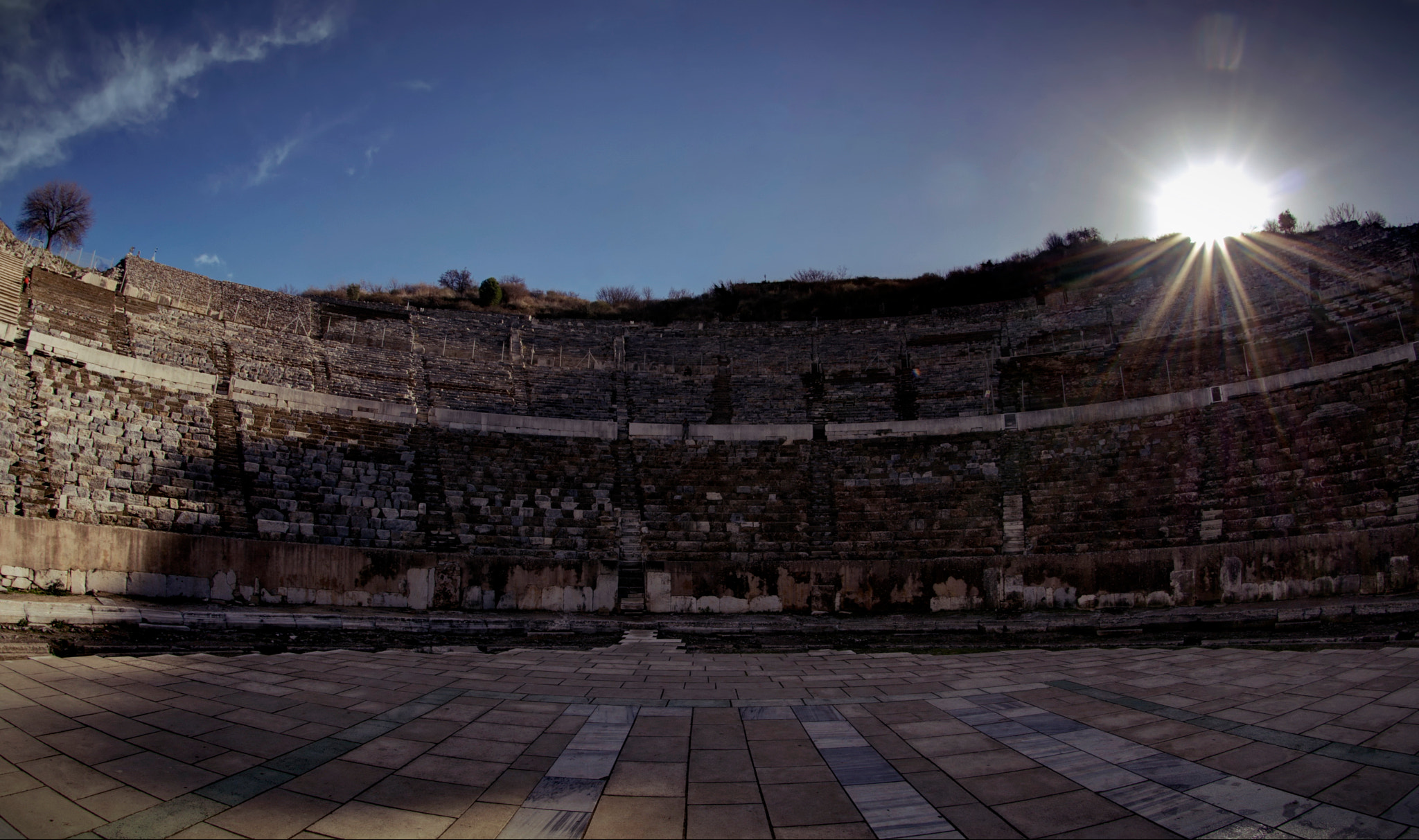 Samsung NX 10mm F3.5 Fisheye sample photo. Theater photography