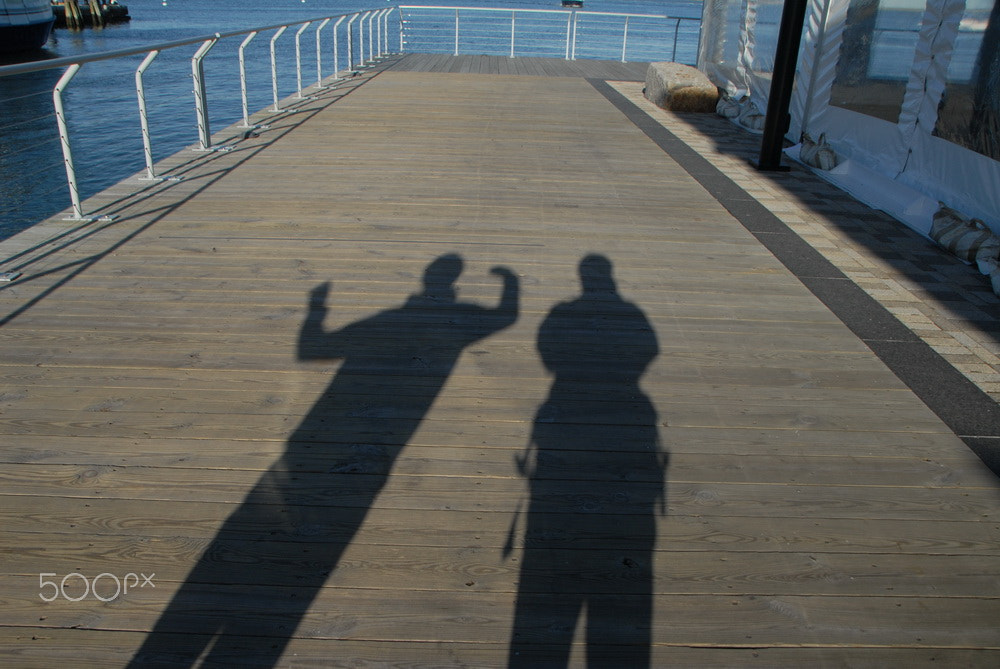 Nikon D200 sample photo. Son and dad photography