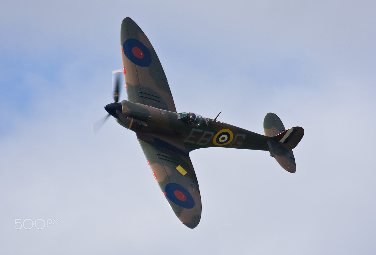 Canon EF 100-400mm F4.5-5.6L IS USM sample photo. Spitfire mk.iia, p7350. photography