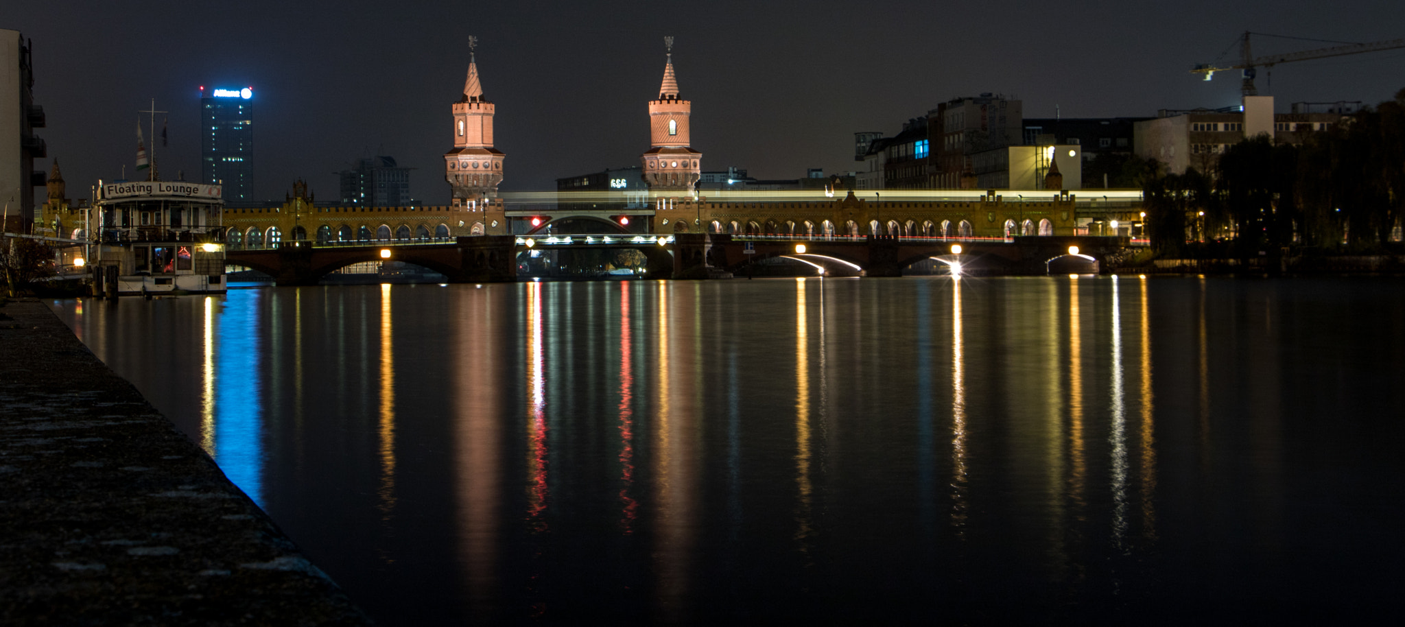 Canon EF-S 18-135mm F3.5-5.6 IS STM sample photo. Oberbaumbrücke bridge photography